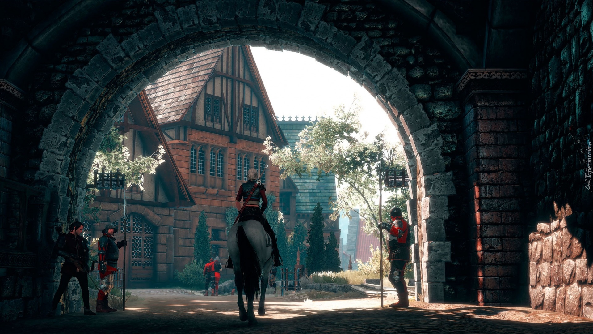 Wiedźmin 3 : Dziki Gon, Miasto Novigrad, Brama Oxenfurt, Ciri