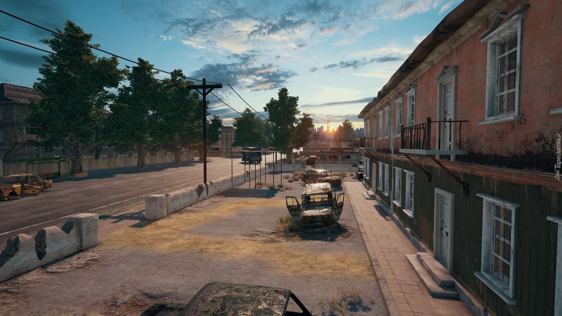 Gra komputerowa, Playerunknowns Battlegrounds, Sceneria