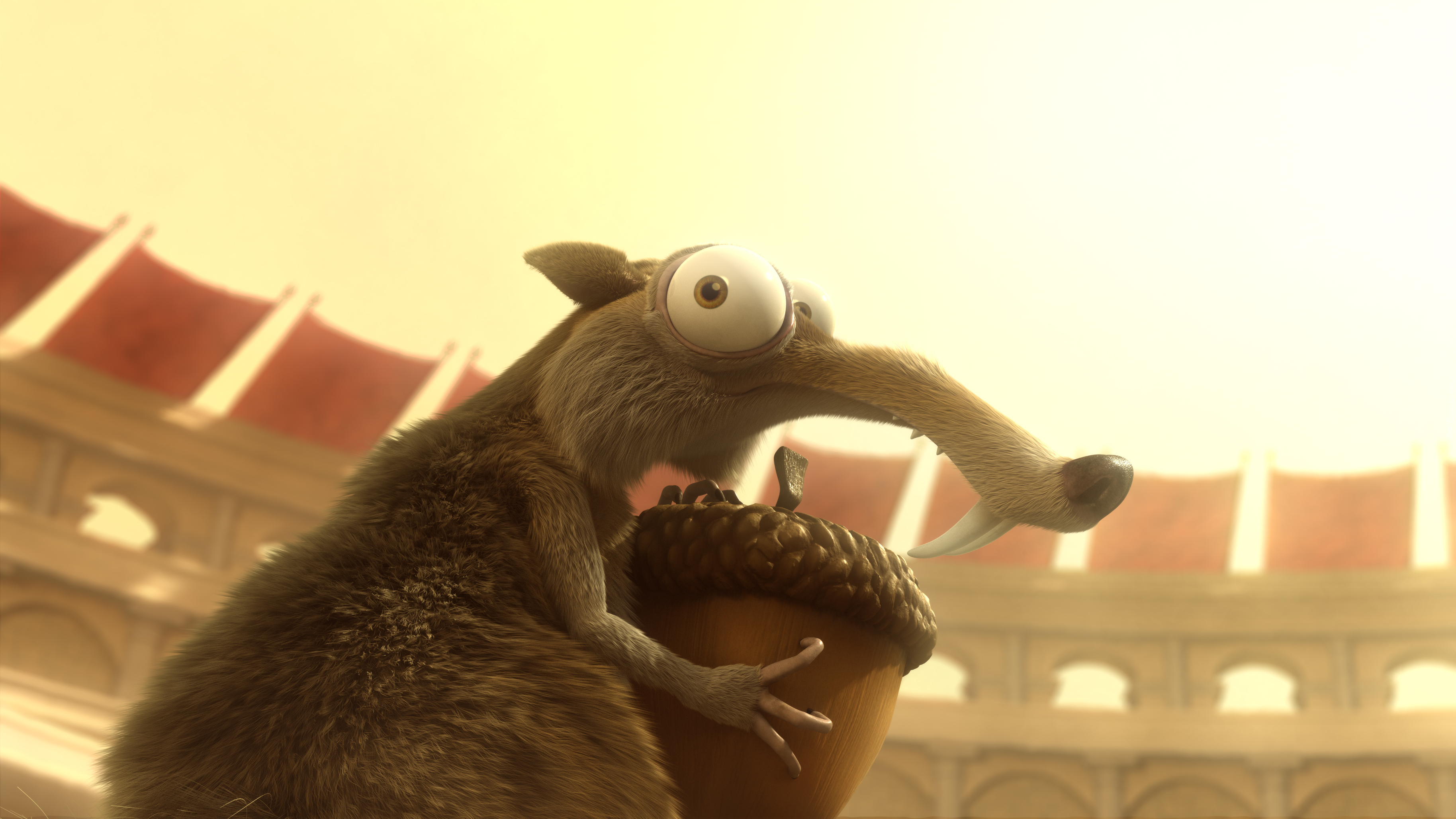 Film animowany, Epoka lodowcowa, Ice Age, Scrat, Żołądź