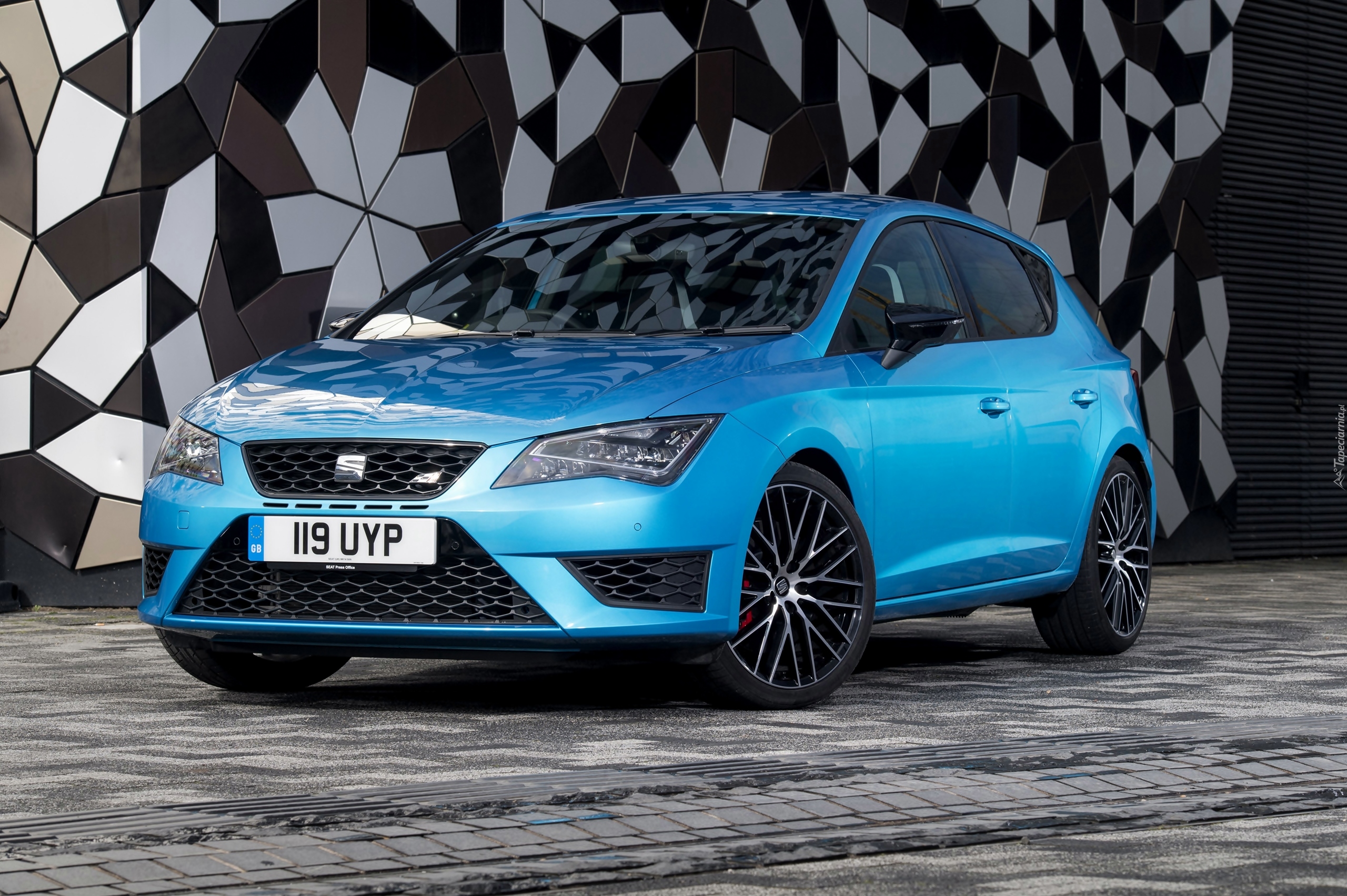 Niebieski, Seat Leon Cupra