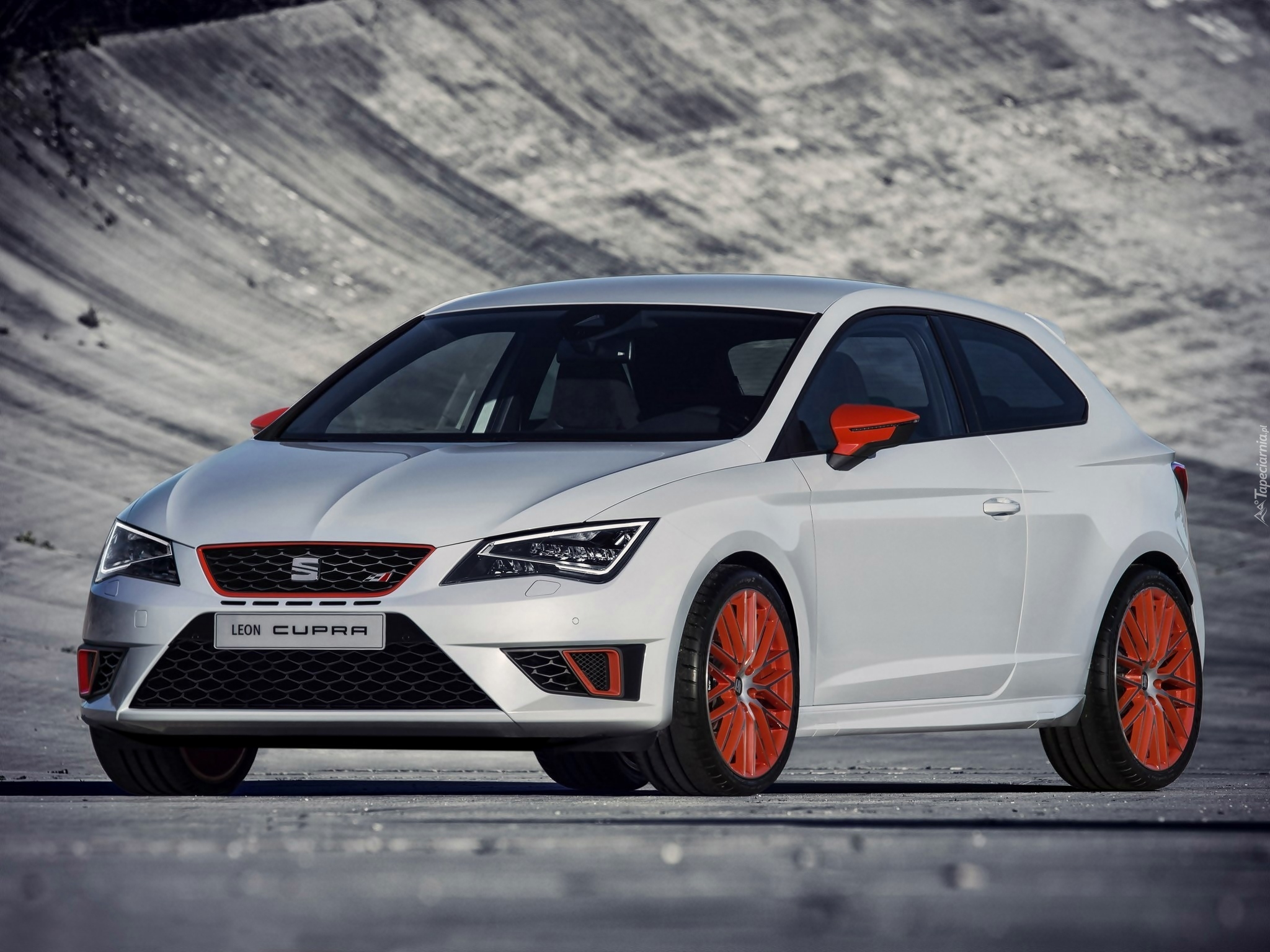 Biały, Seat Leon ST Cupra 280