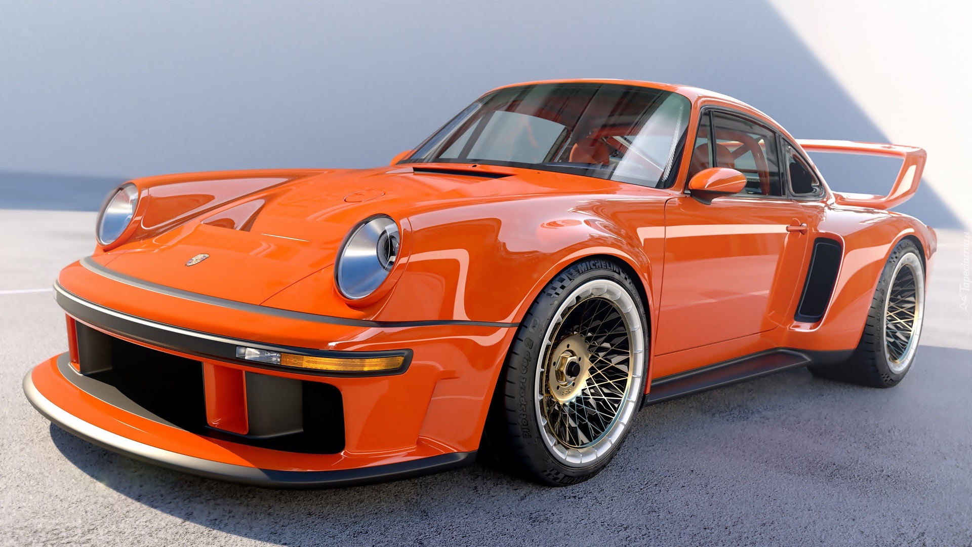 Singer DLS Turbo Track Car, 3D