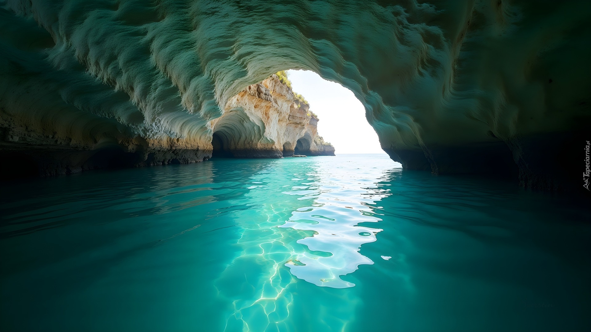 Morze, Skały, Grota, Jaskinia