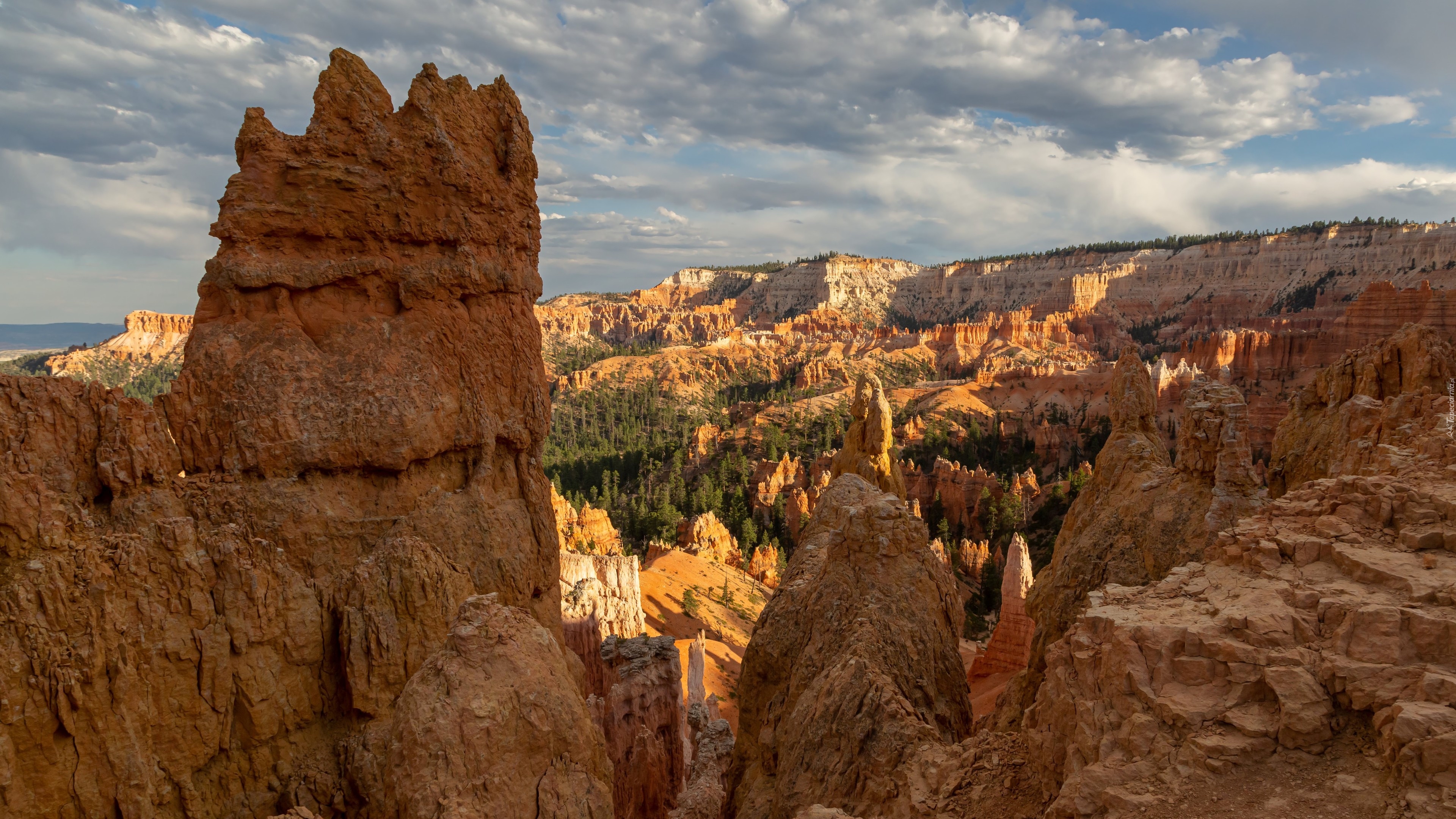 Park Narodowy Bryce Canyon, Skały, Kanion, Stan Utah, Stany Zjednoczone