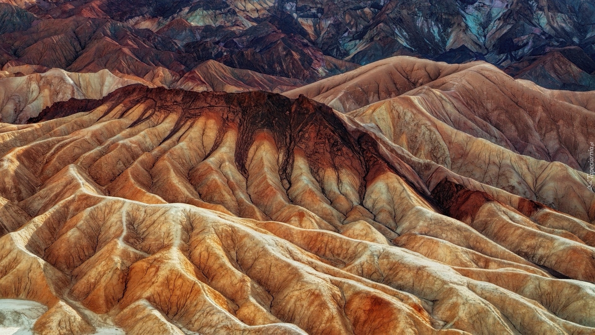 Skały, Park Narodowy Doliny Śmierci, Death Valley, Kalifornia, Stany Zjednoczone