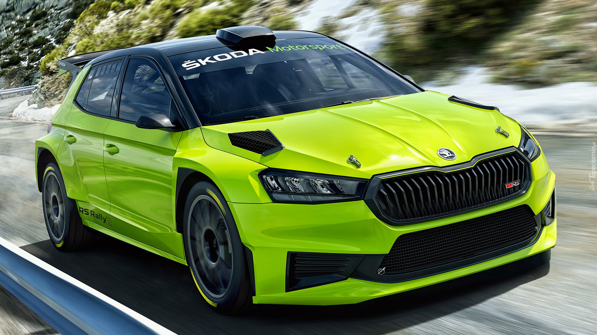 Skoda Fabia RS Rally2, Droga