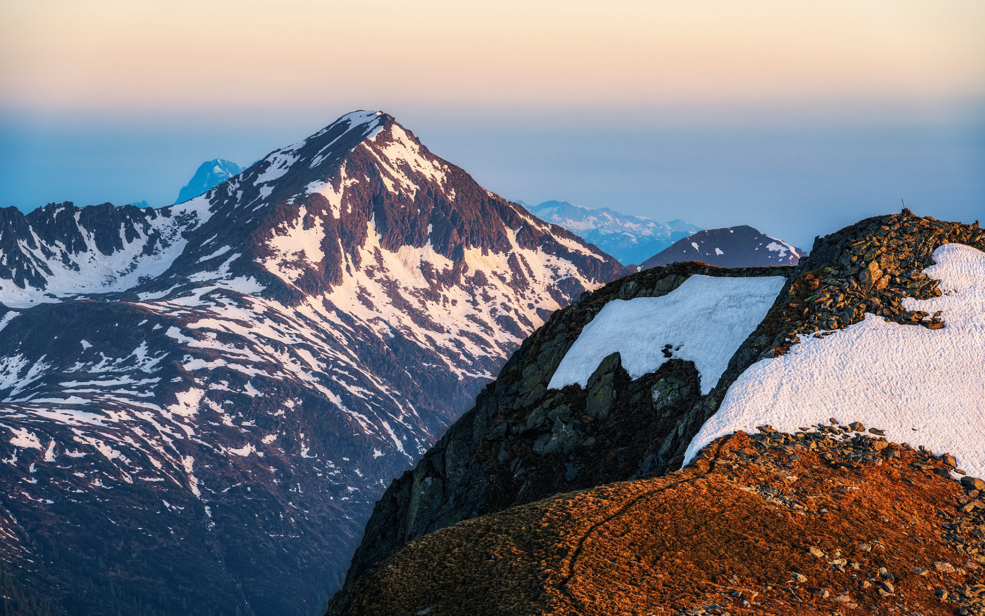 Góry, Schladminger Tauern, Niskie Taury, Austria