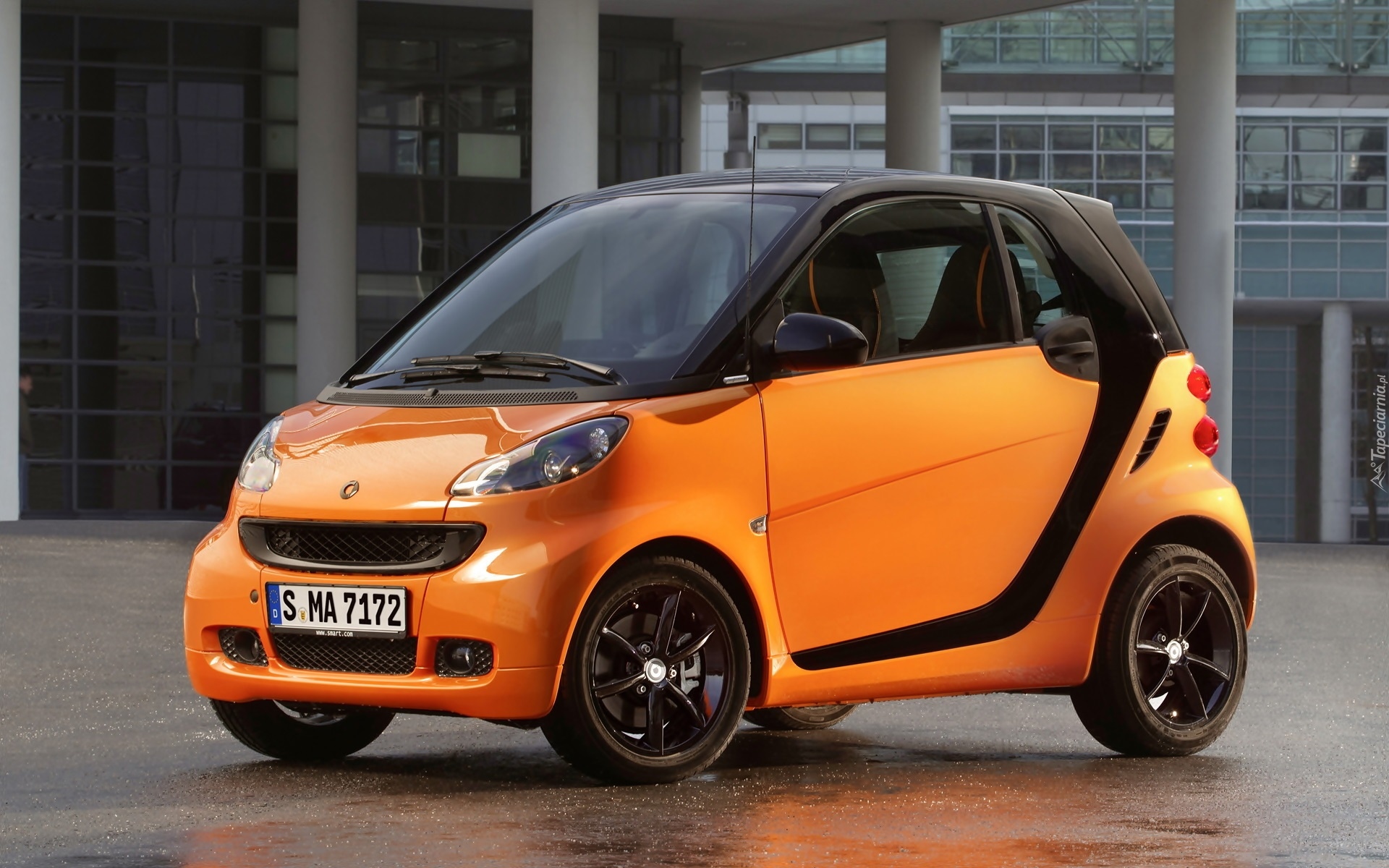 Pomarańczowy, Smart Fortwo NightOrange Limited Edition, 2011