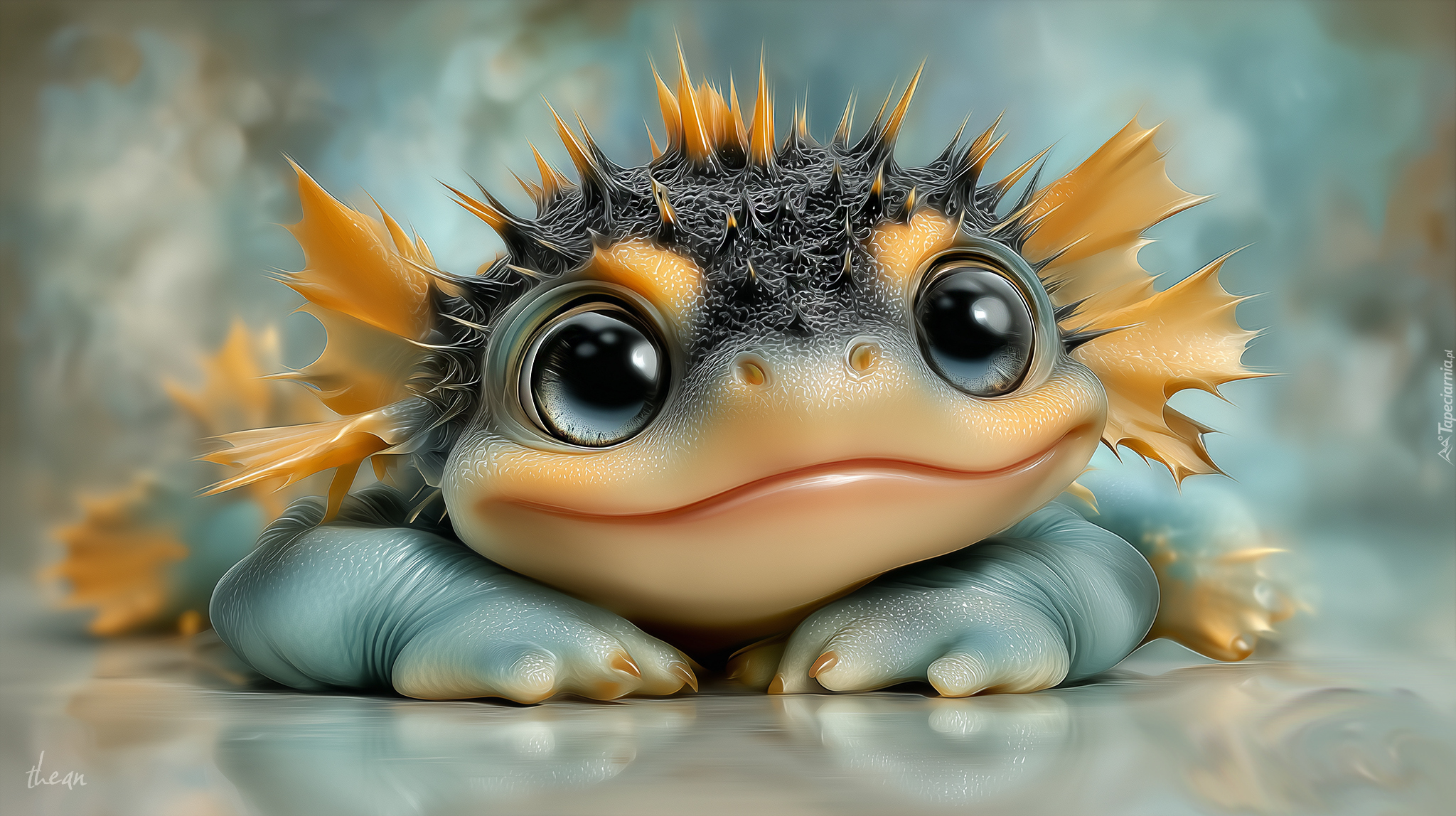 Śmieszny, Stworek, Grafika AI