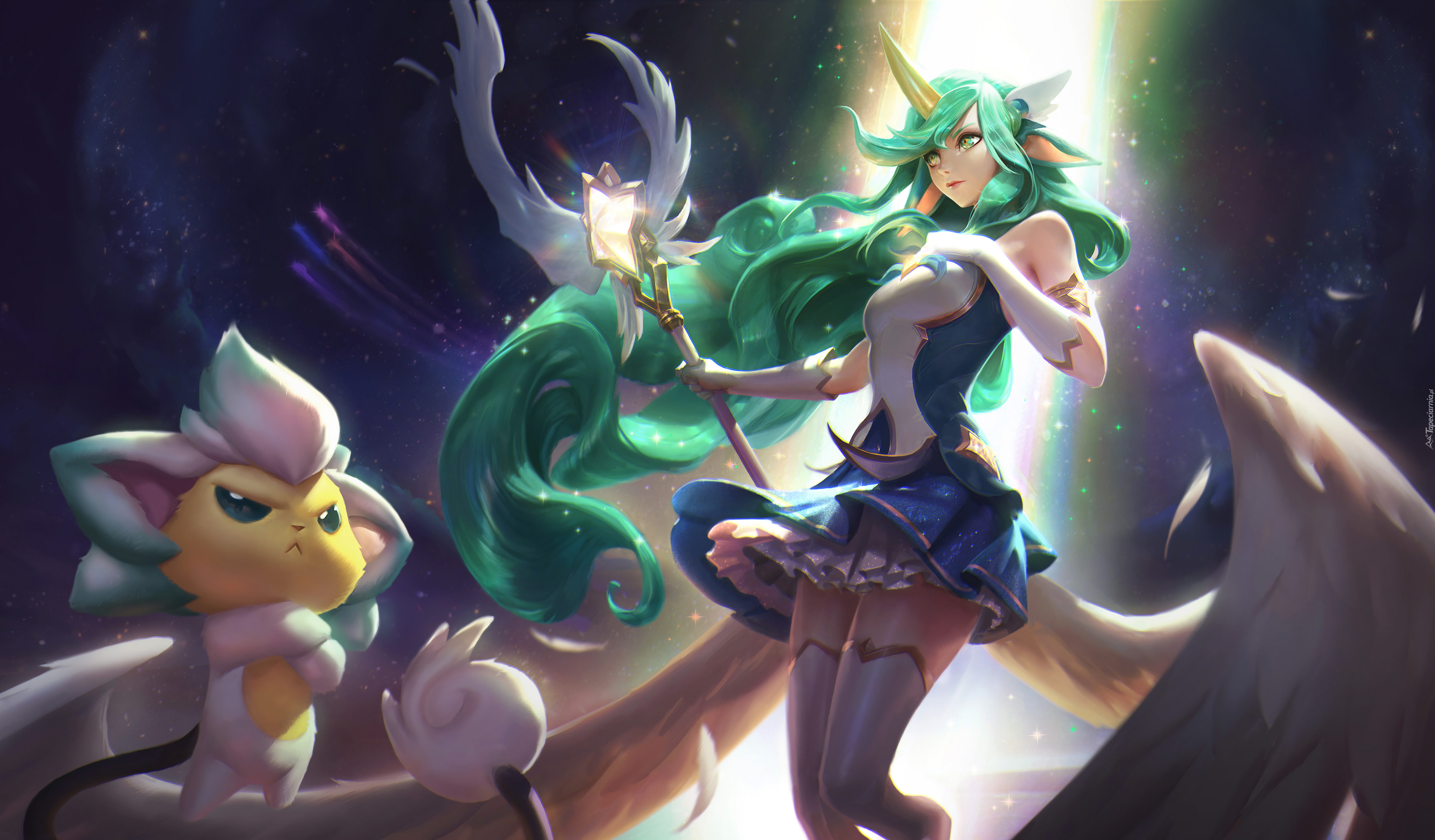 Gra, League of Legends, Postaci, Shisa, Soraka, Gwiezdne Dziecko