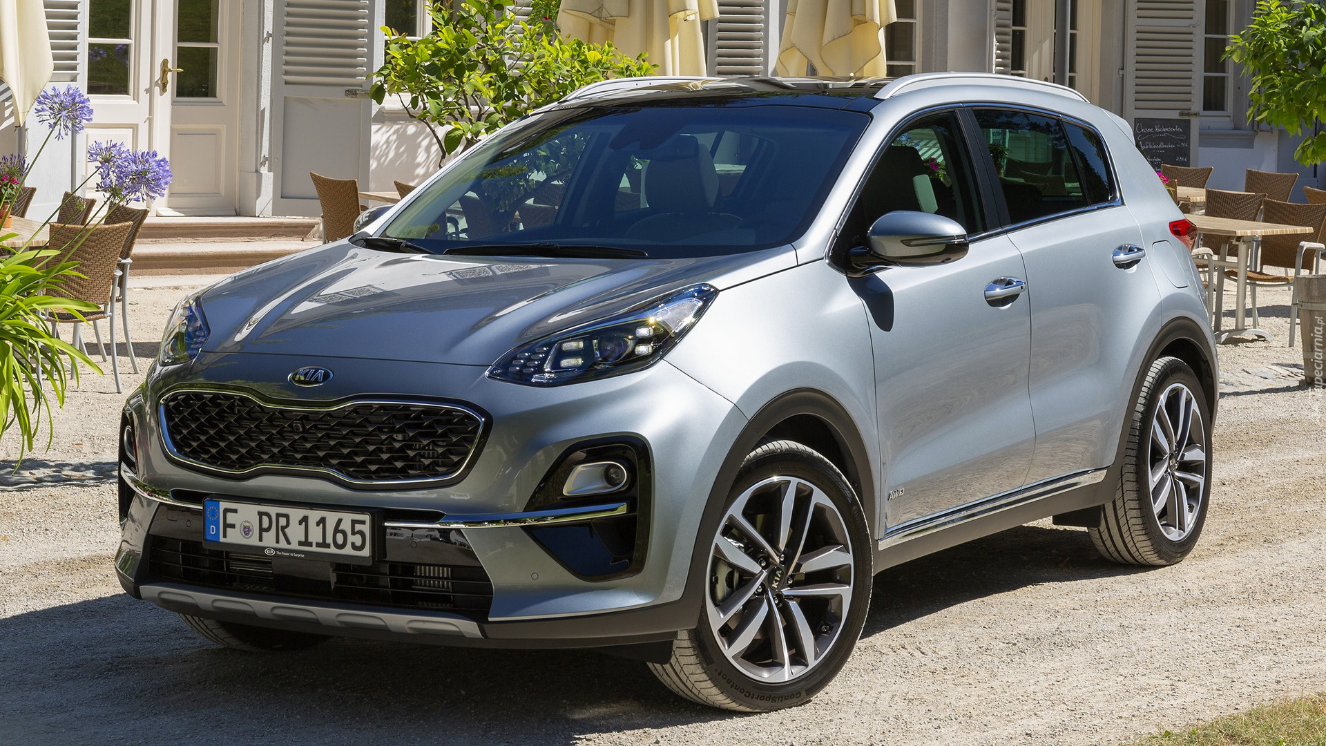 Srebrna, Kia Sportage