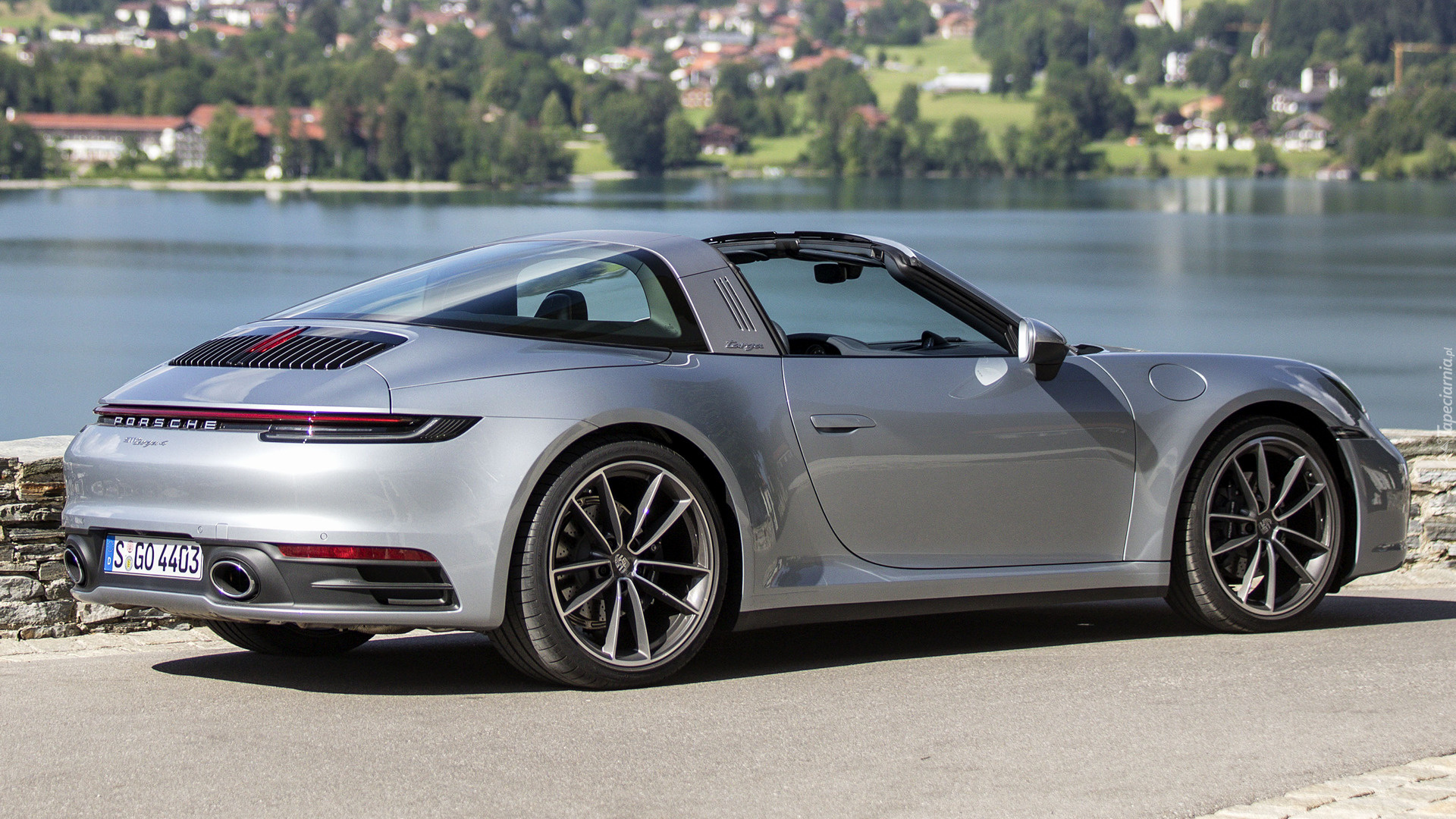 Srebrne, Porsche 911 Targa, 2020