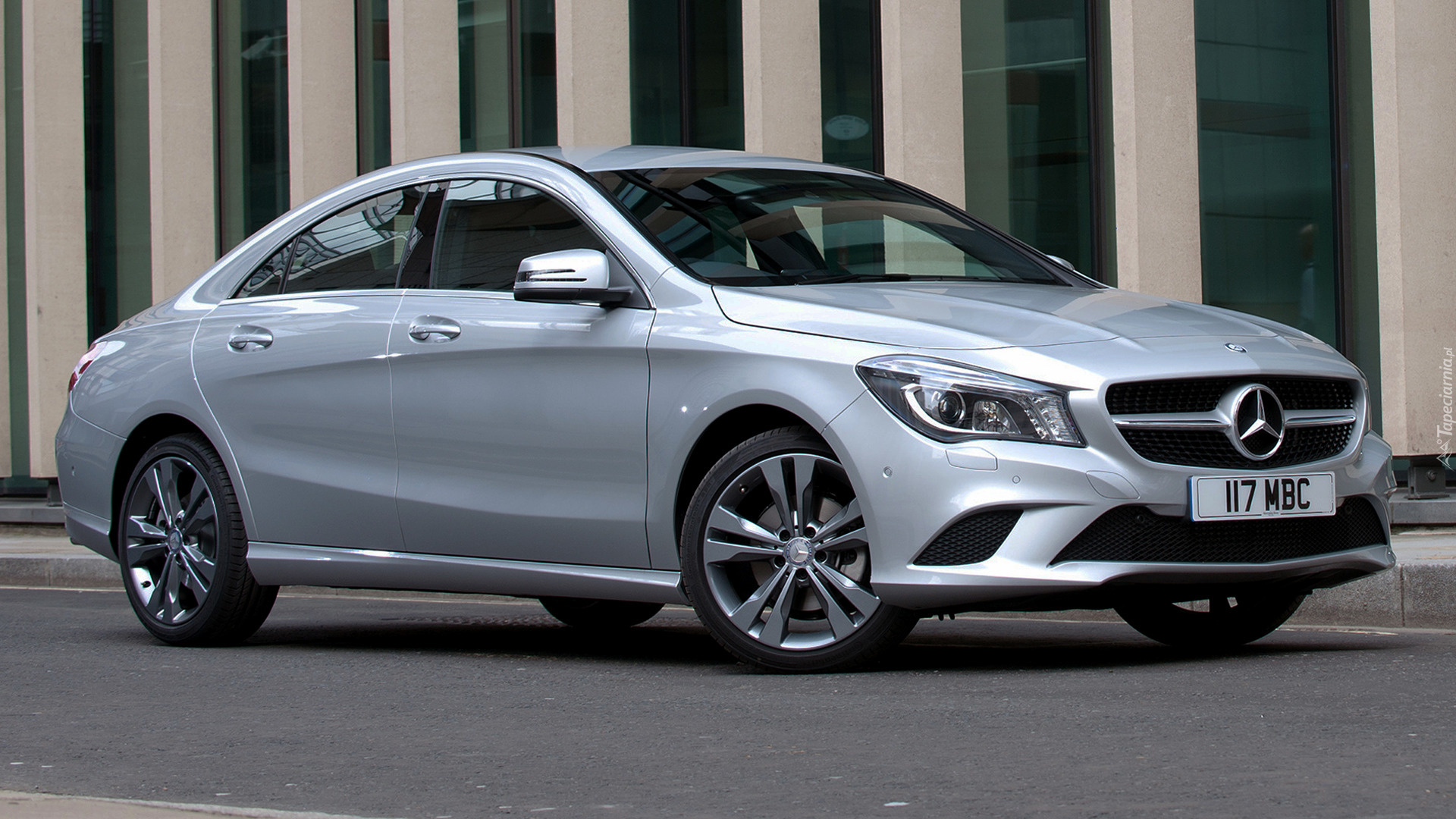 Srebrny, Mercedes-Benz CLA