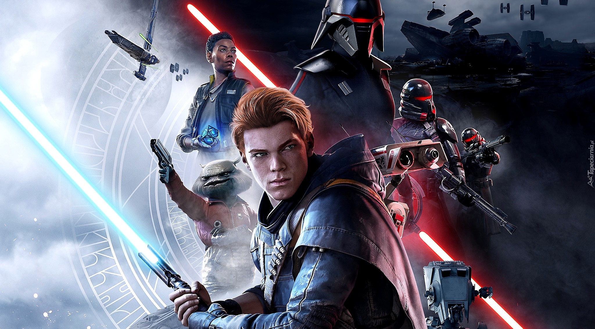 Gra, Star Wars Jedi Fallen Order, Upadły Zakon, Postacie, Broń