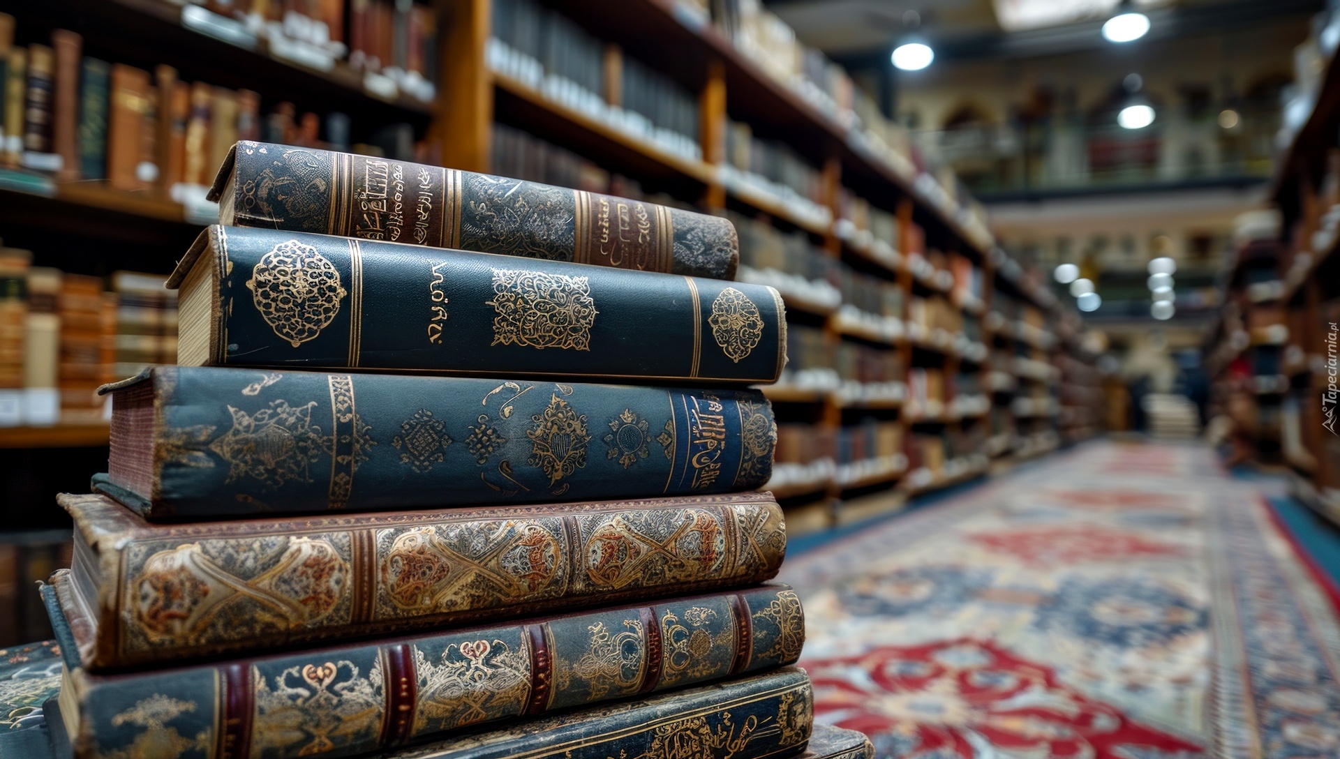 Stare, Książki, Grafika AI