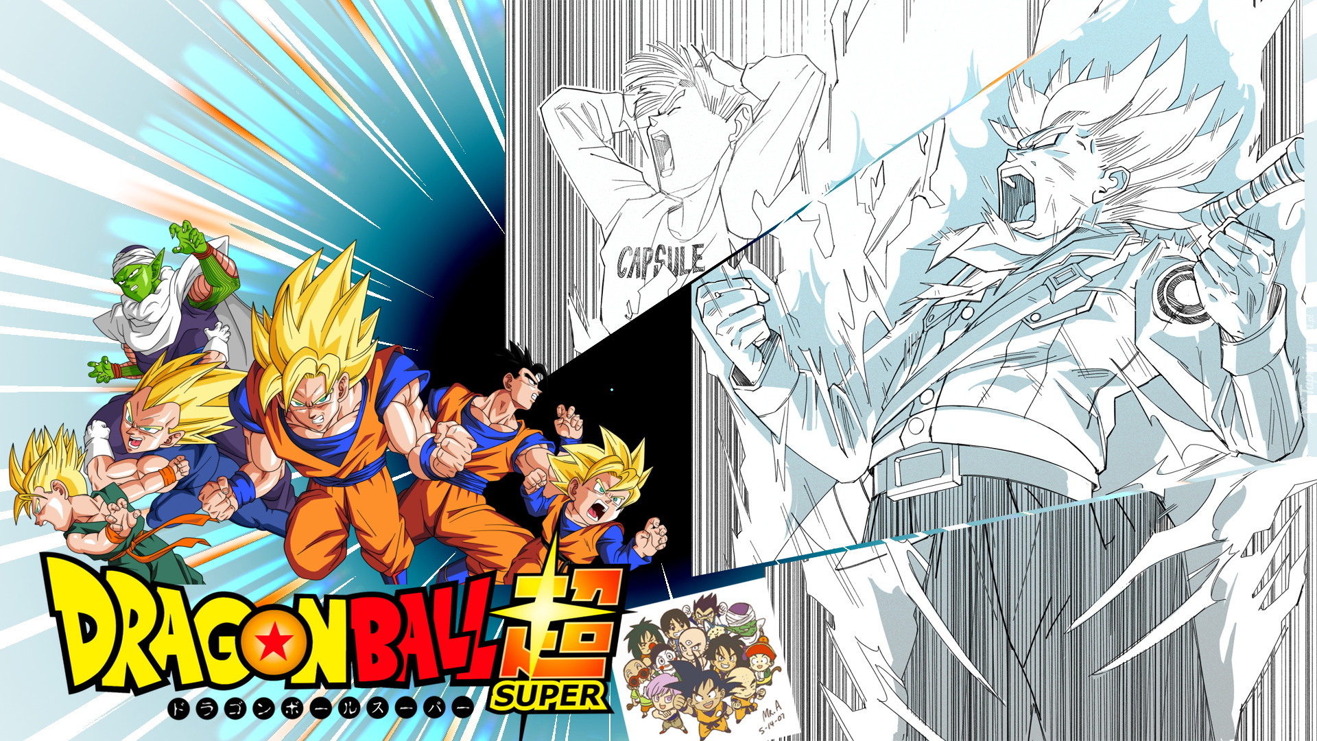 Dragon Ball Super, Super Saiyan, Anime