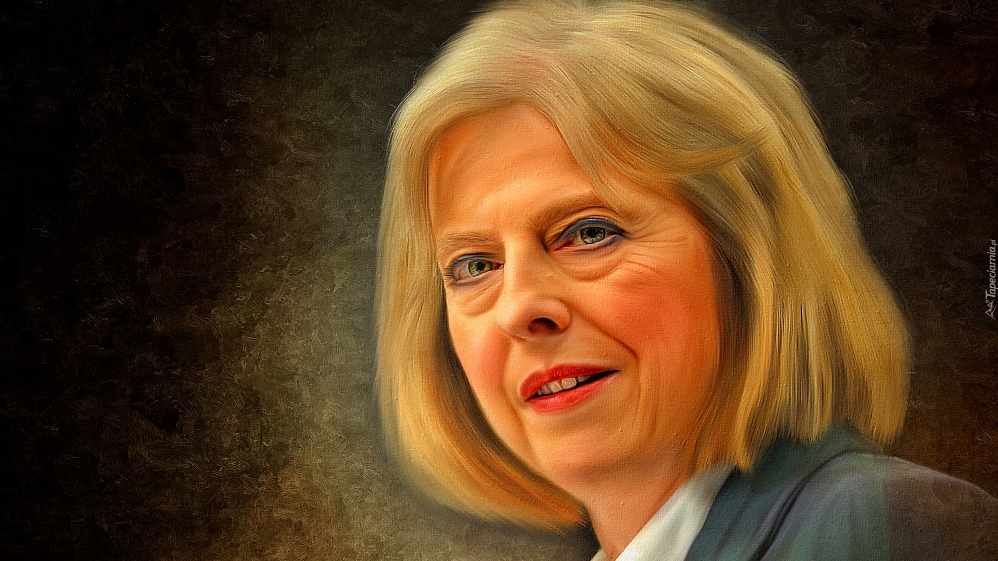 Kobieta, Theresa May, Grafika