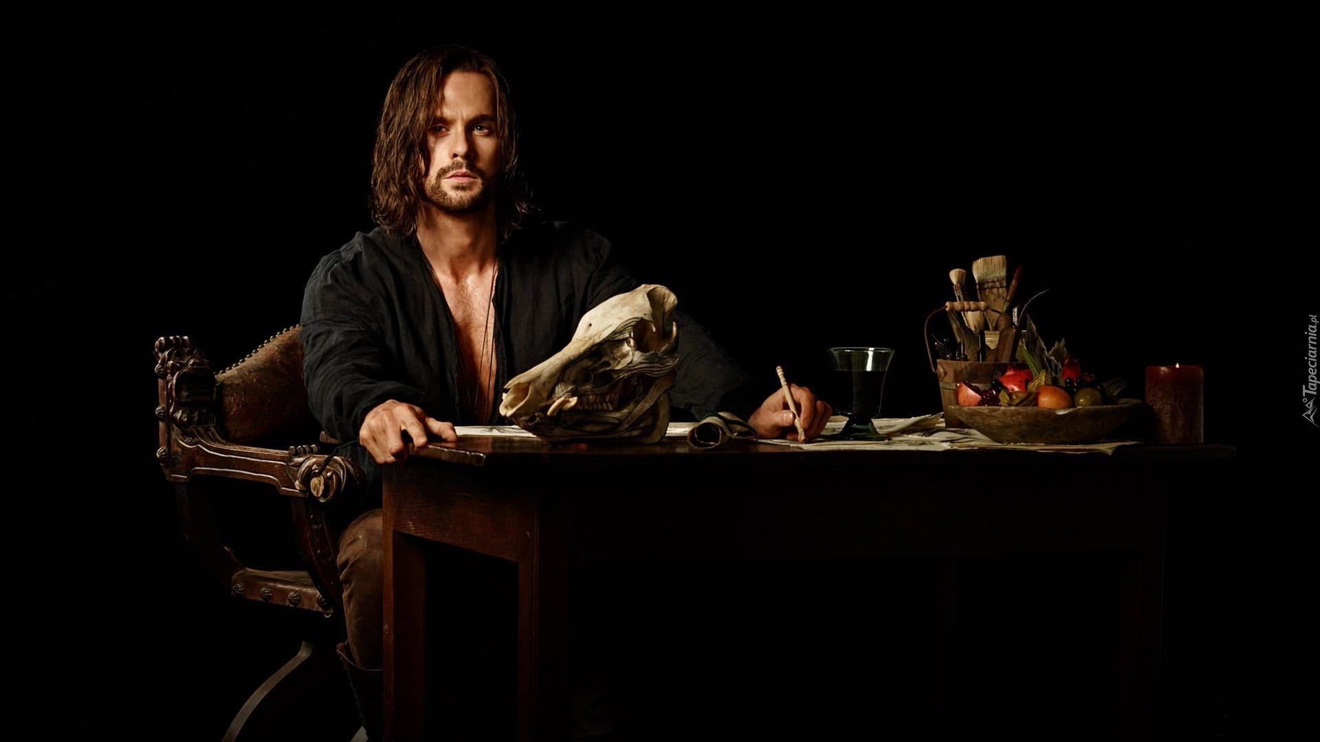 Serial, Demony Da Vinci, Leonardo da Vinci, Aktor, Tom Riley