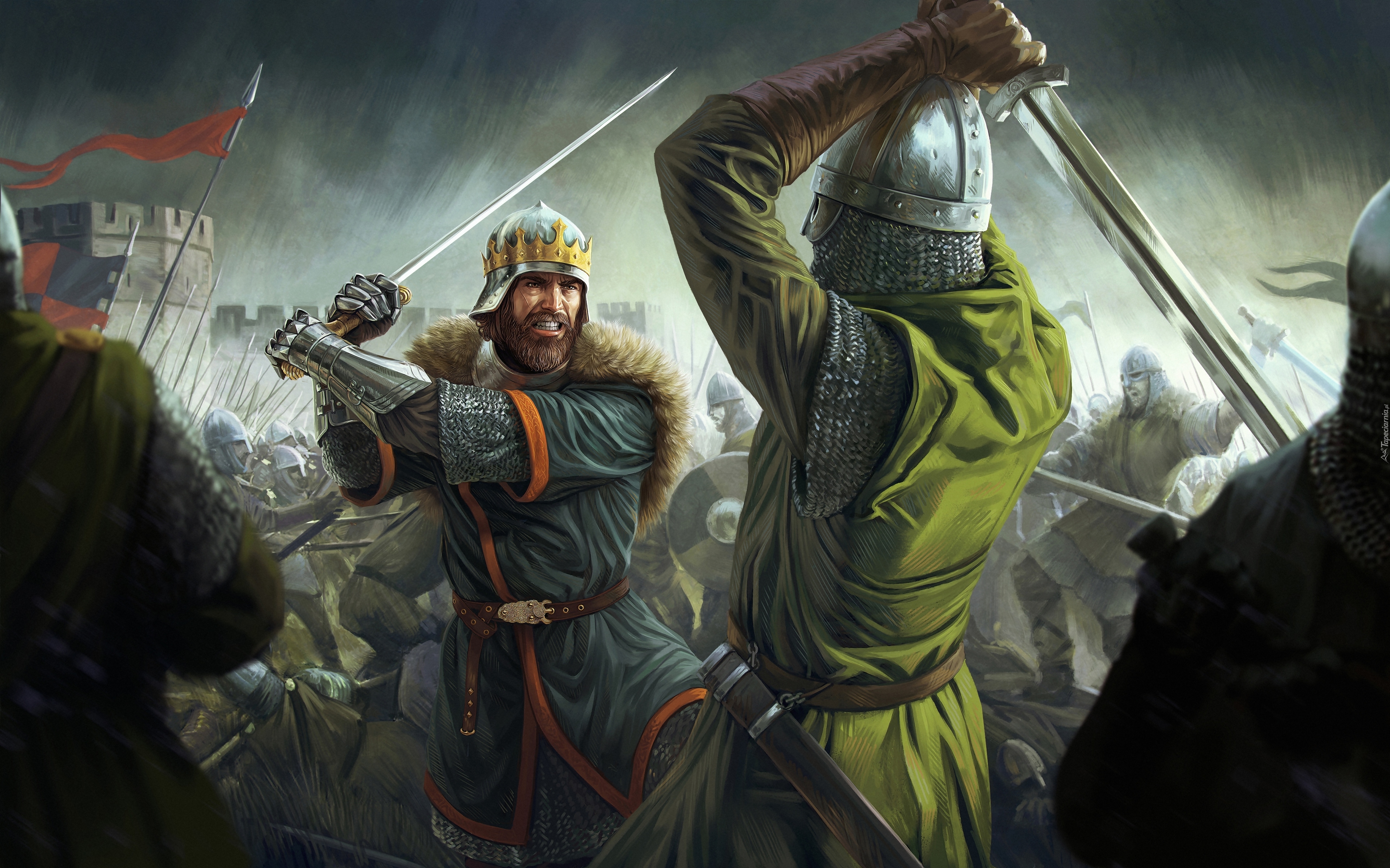 Gra, Total War Battles Kingdom, Postacie, Walka