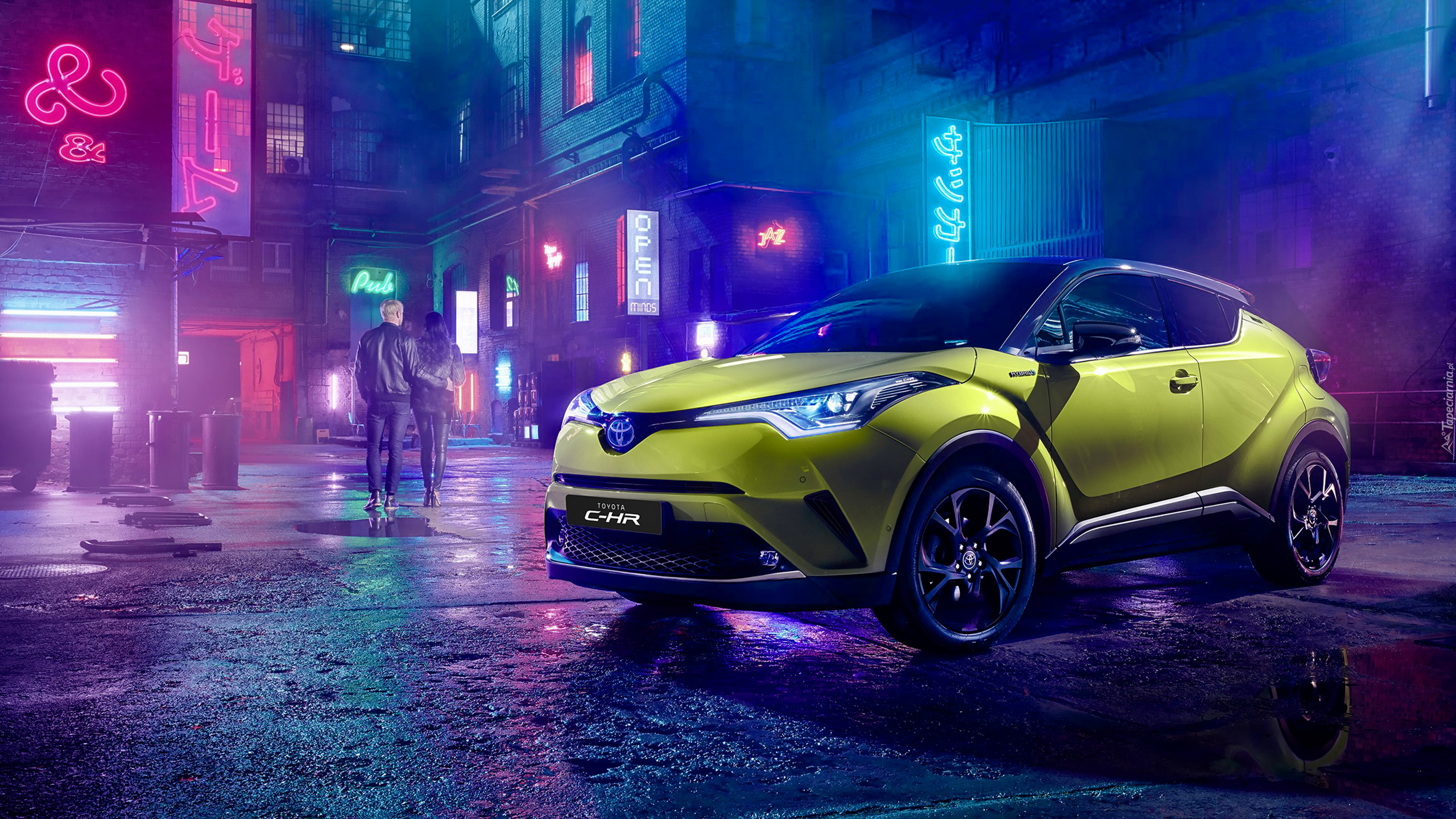 Toyota C-HR, Ulica, Noc