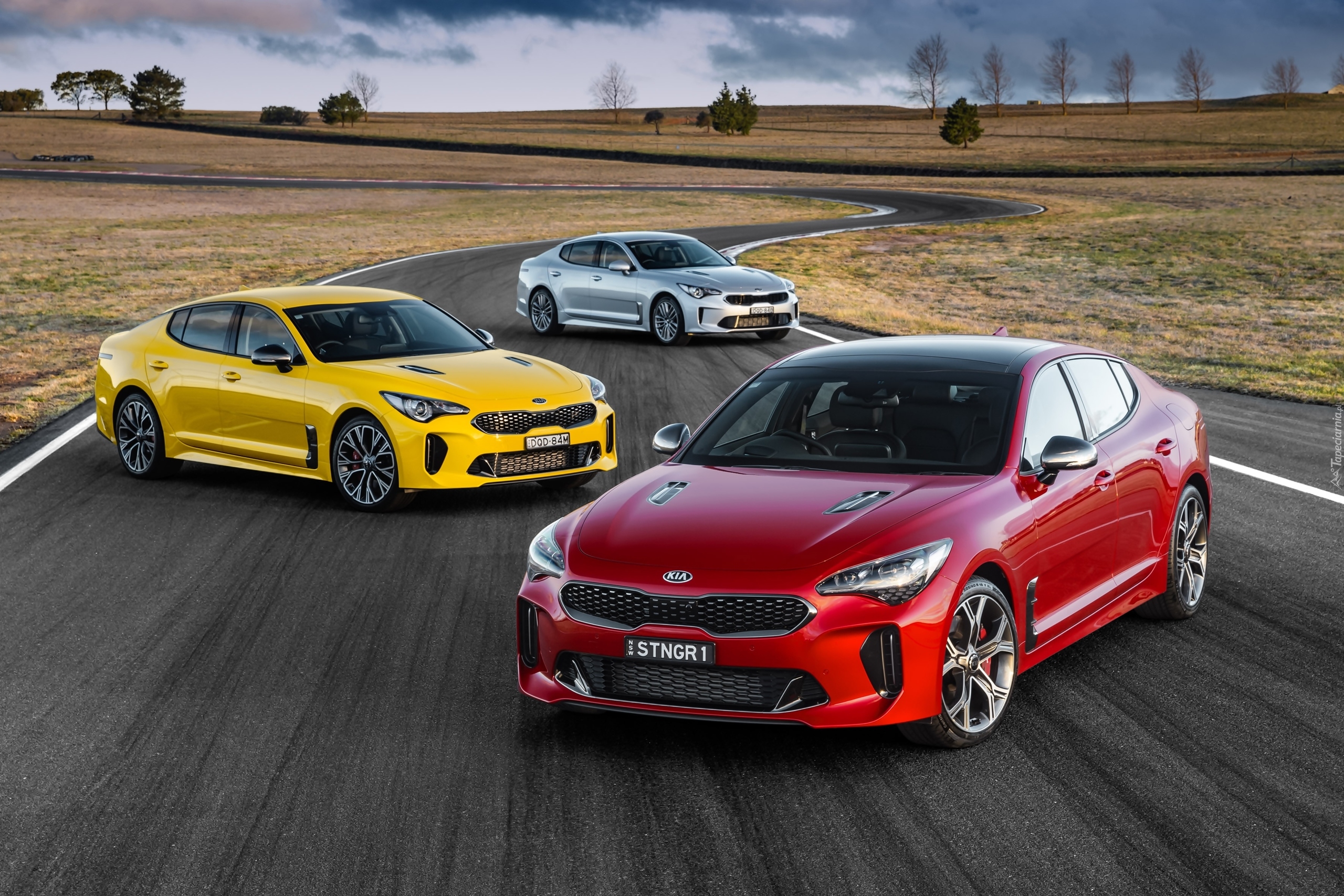 Trzy, Samochody, Kia Stinger 200S, Kia Stinger 200Si, Kia Stinger GT- Line