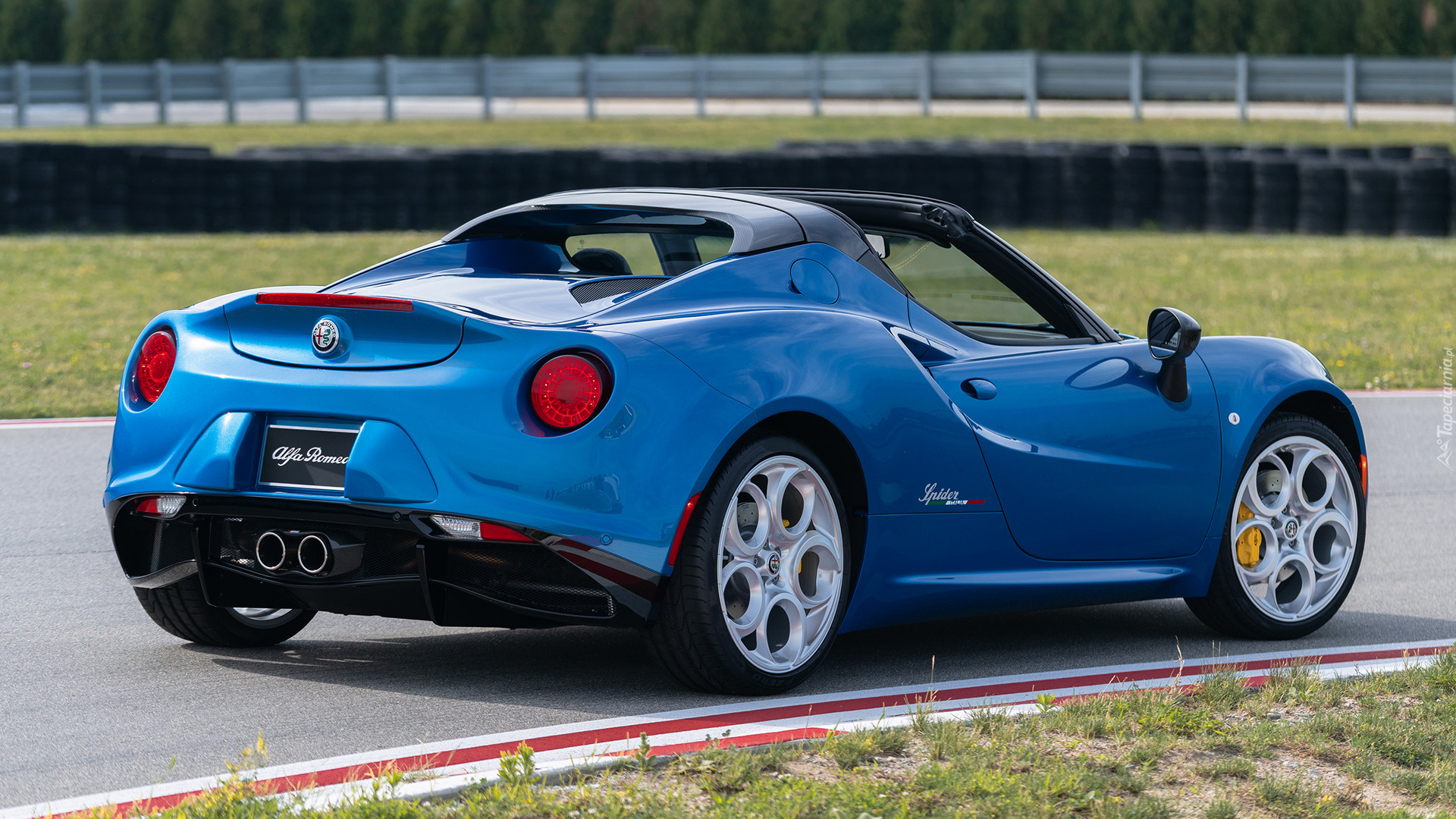 Alfa Romeo 4C Spider, Tył