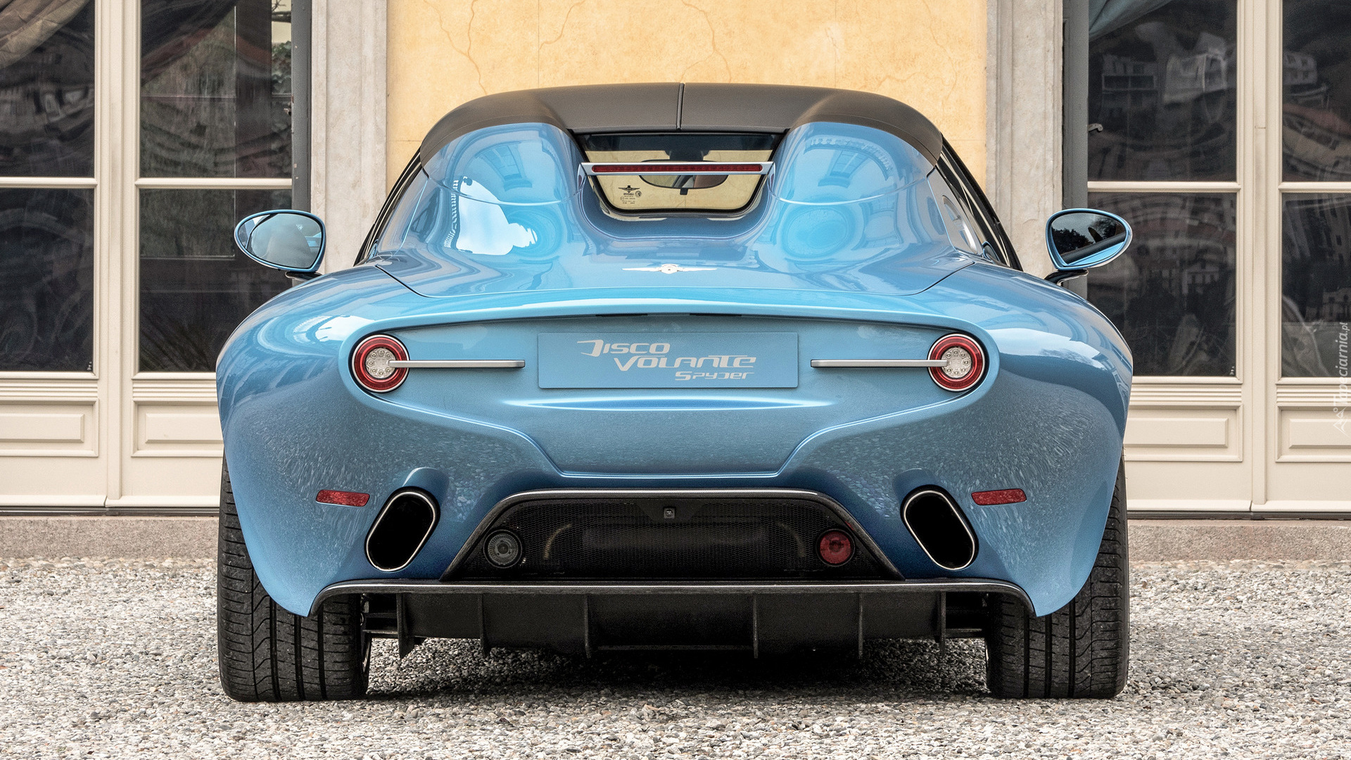 Alfa Romeo Disco Volante, Tył