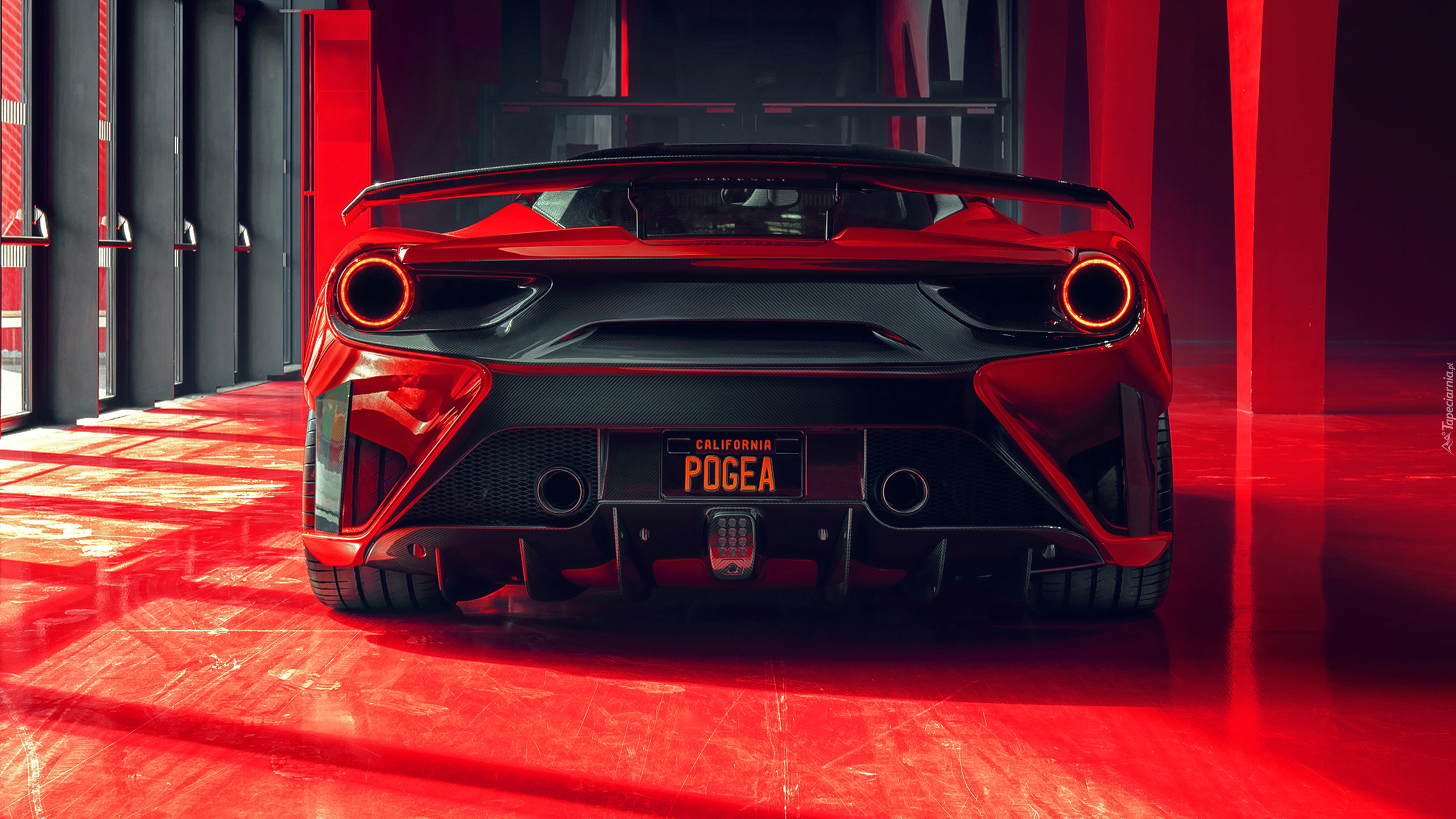 Ferrari 488 GTB, Pogea Racing, Czerwone