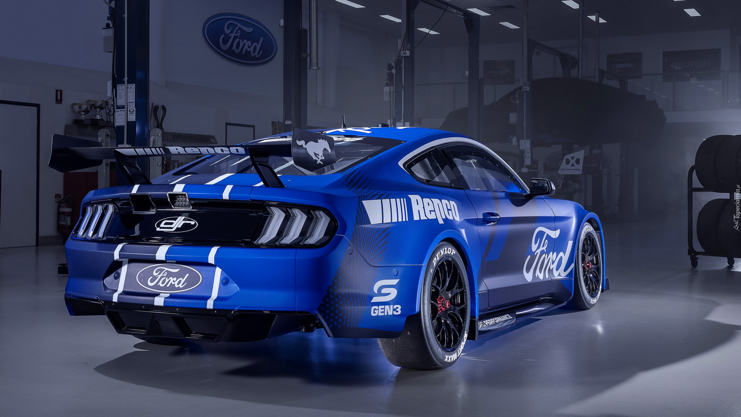 Ford Mustang GT, Niebieski