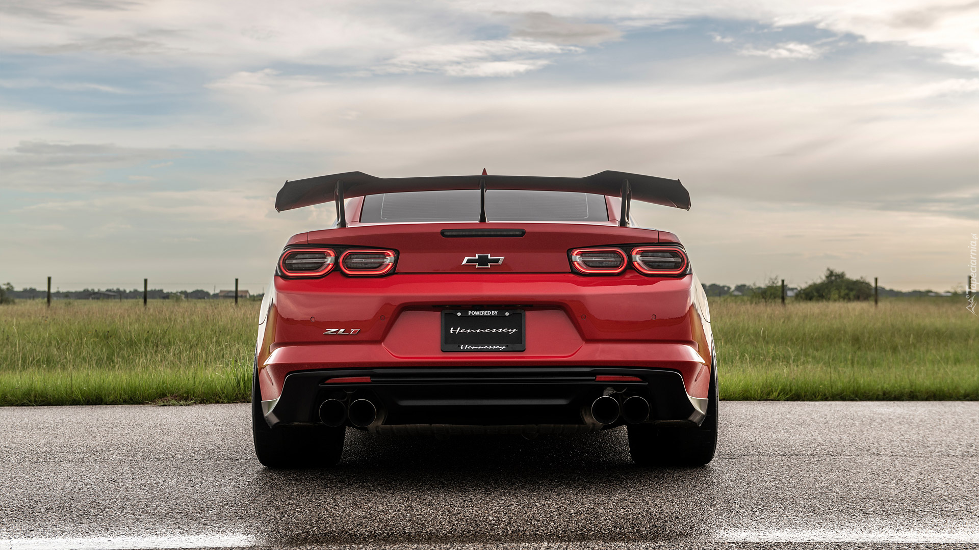 Czerwony, Hennessey Exorcist Chevrolet Camaro ZL1