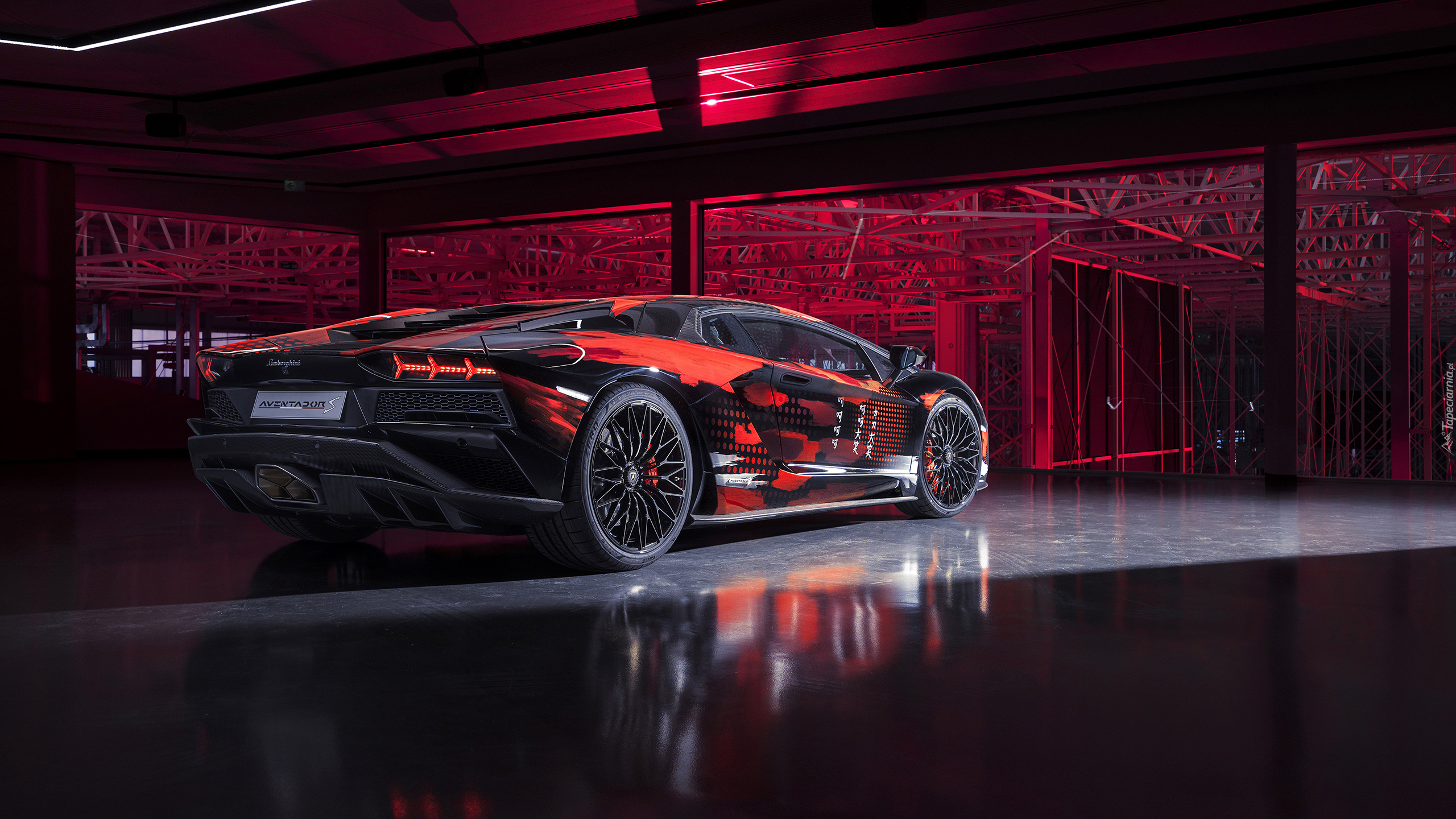 Lamborghini Aventador S, 2021, Tył