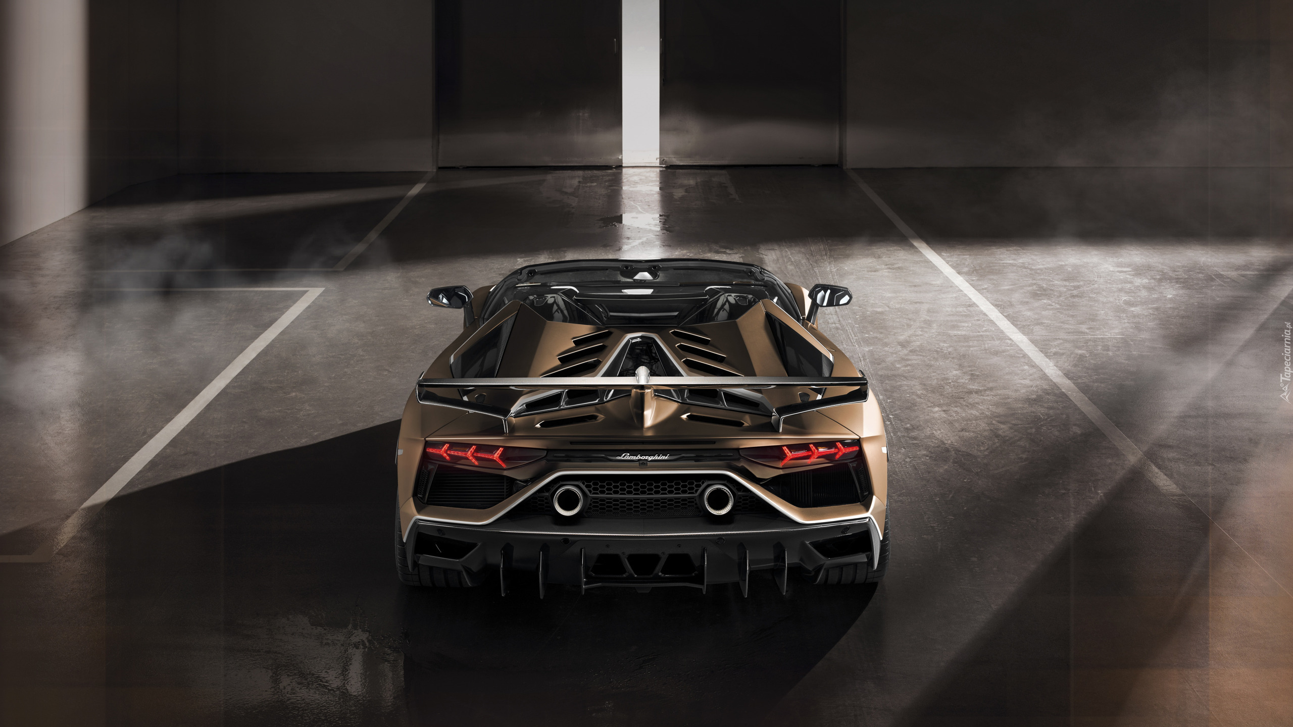 Lamborghini Aventador SVJ, Tył