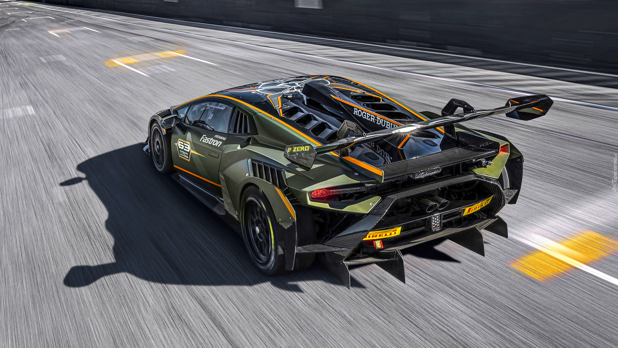 Lamborghini Huracan Super Trofeo EVO2, Tył