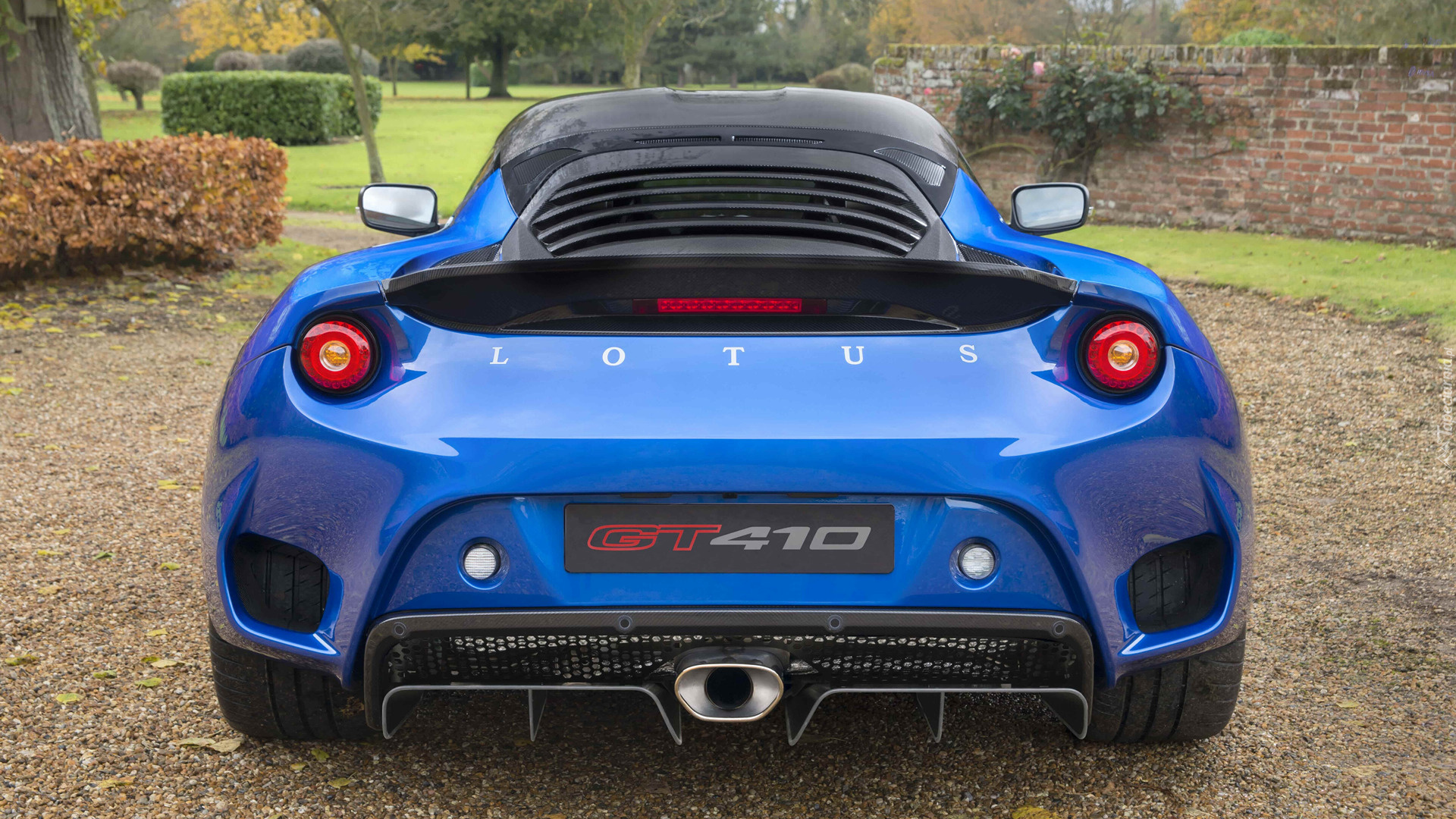 Lotus Evora GT410 Sport, Tył