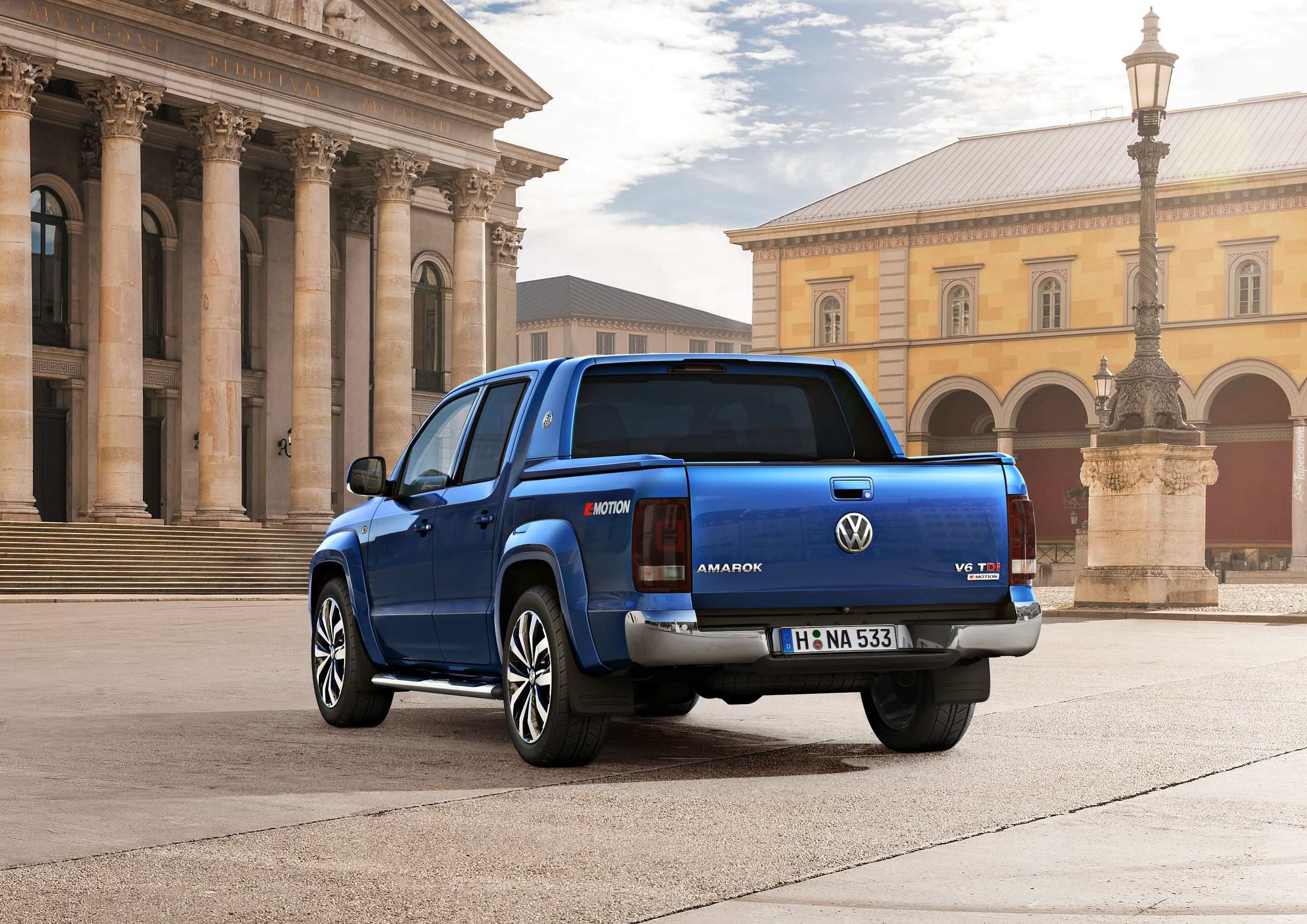 Niebieski, Volkswagen Amarok V6