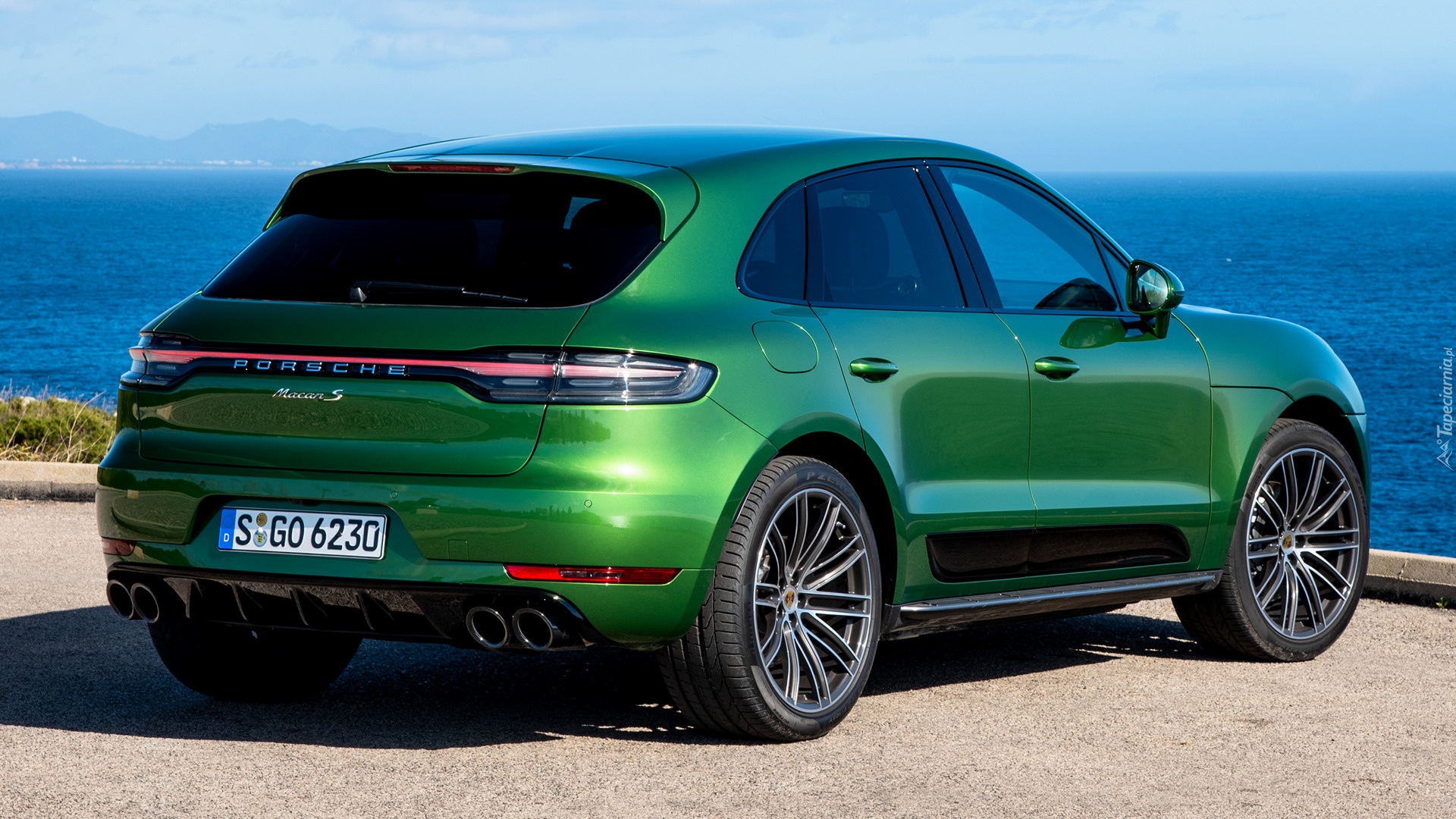 Zielone, Porsche Macan S