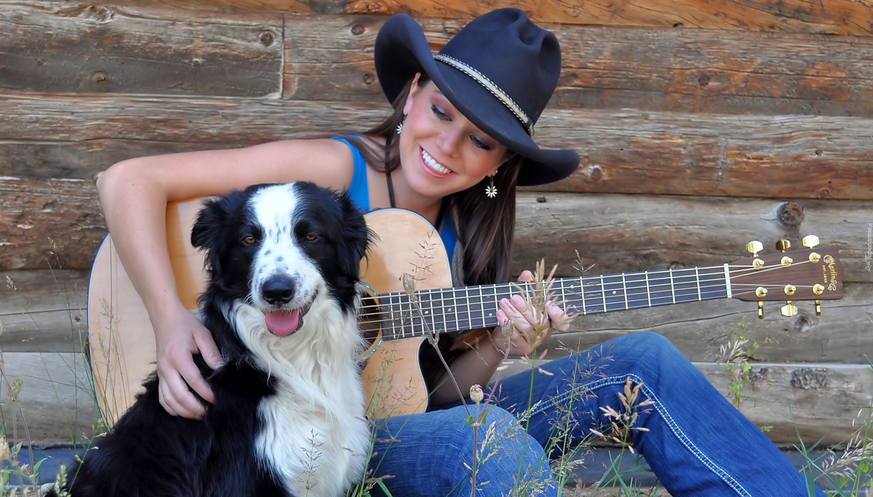 Carin Mari, Piosenkarka, Gitara, Border collie