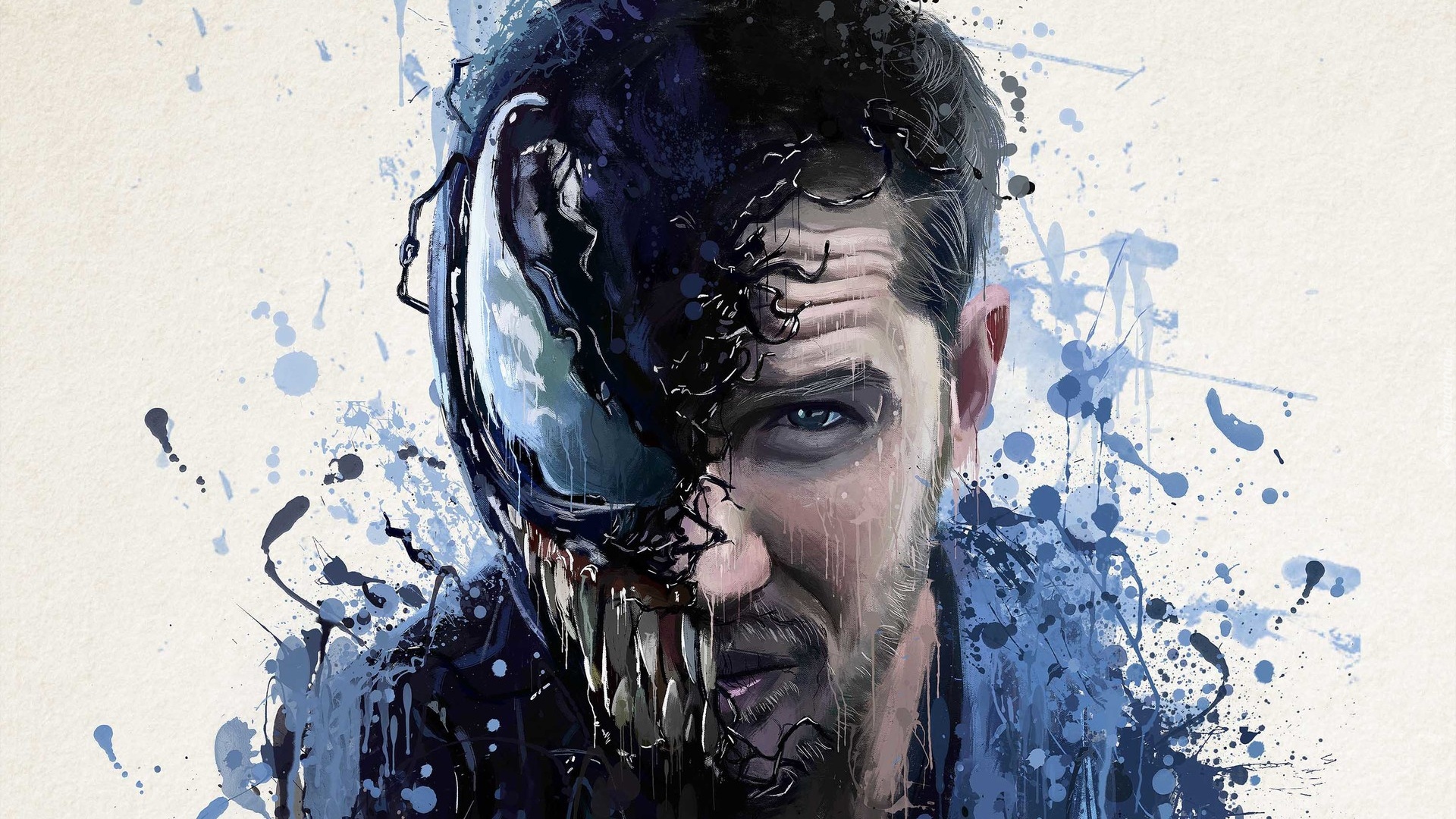 Grafika, Film, Venom, Aktor, Tom Hardy