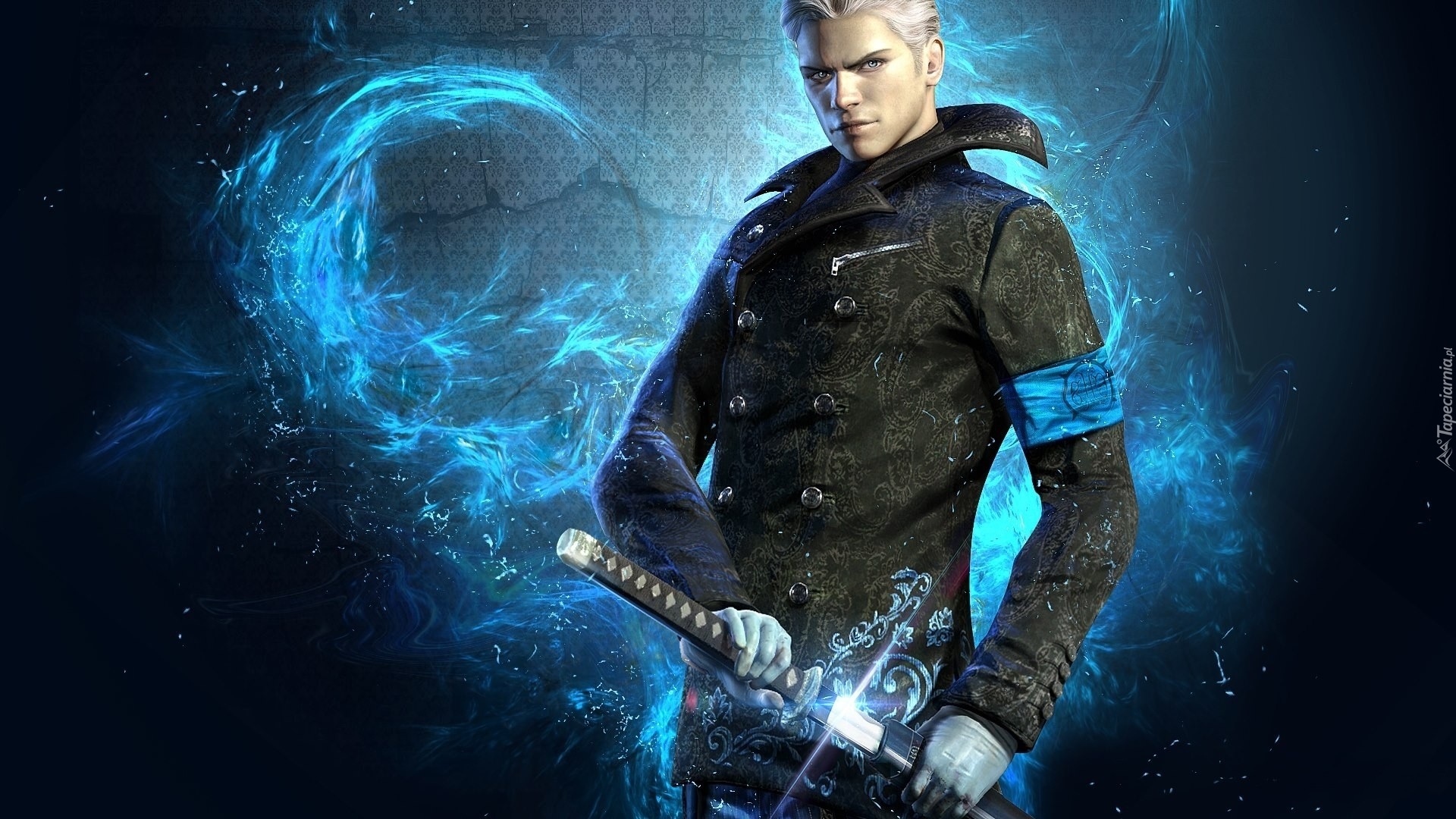 Gra, Devil May Cry, Vergil,  Miecz, 


