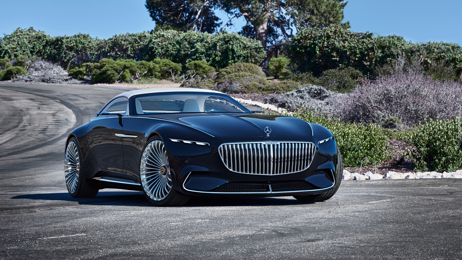 Elektryczny, Vision Mercedes-Maybach 6, Kabriolet, Prototyp