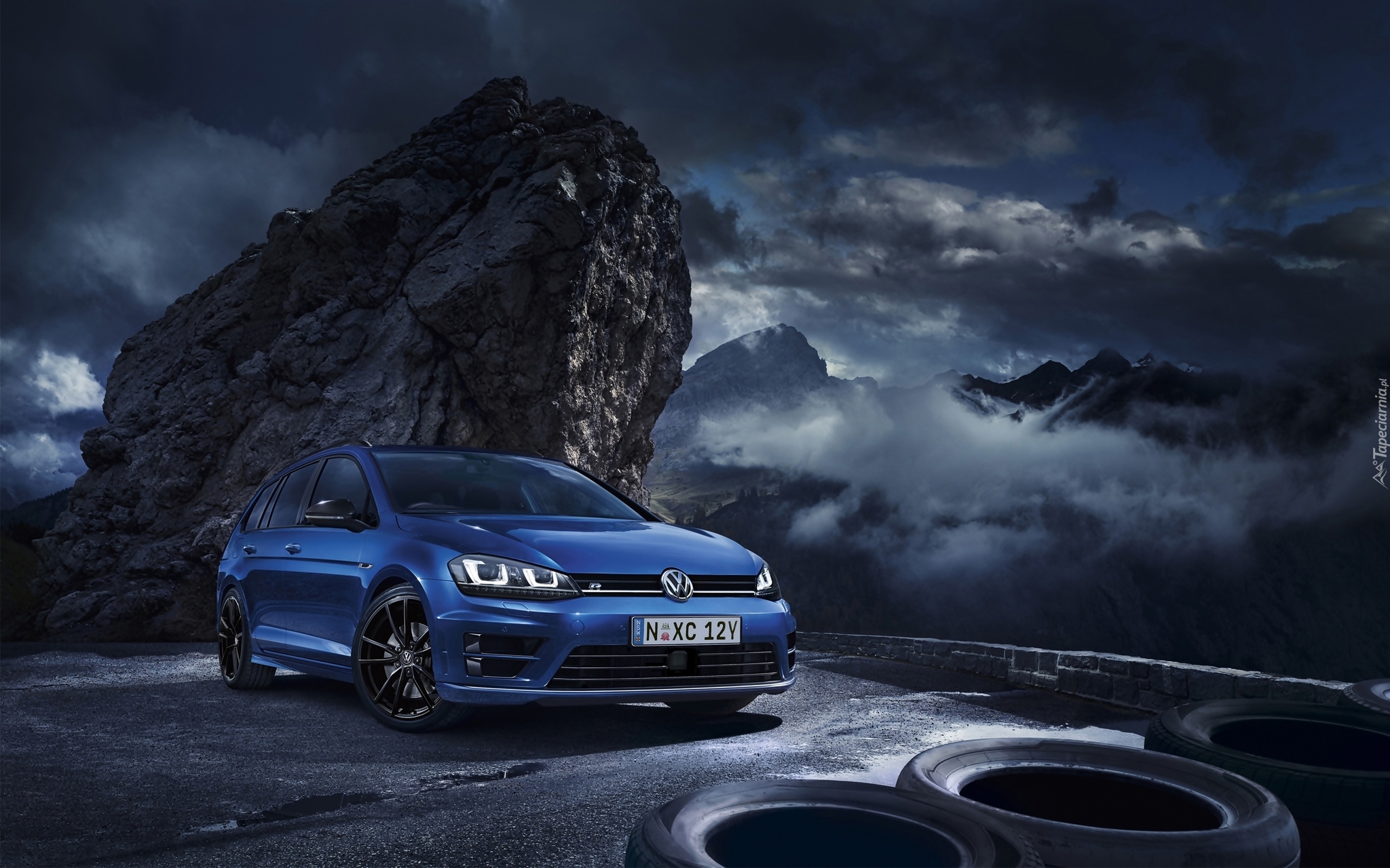 Volkswagen Golf VII R Wolfsburg Edition, 2015, Skała