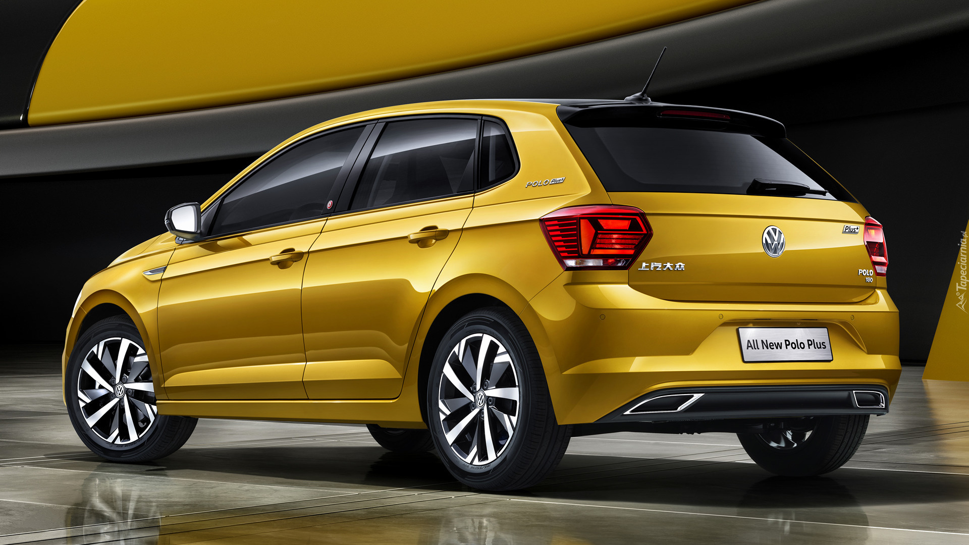 Żółty, Volkswagen Polo Plus
