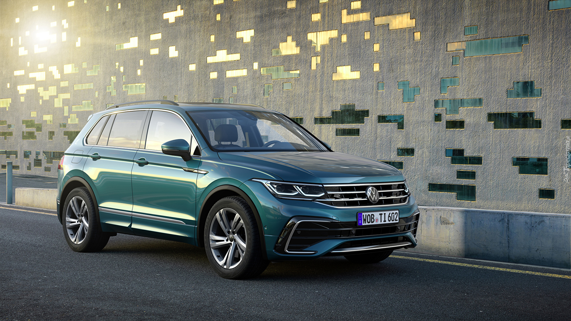 Zielony, Volkswagen Tiguan