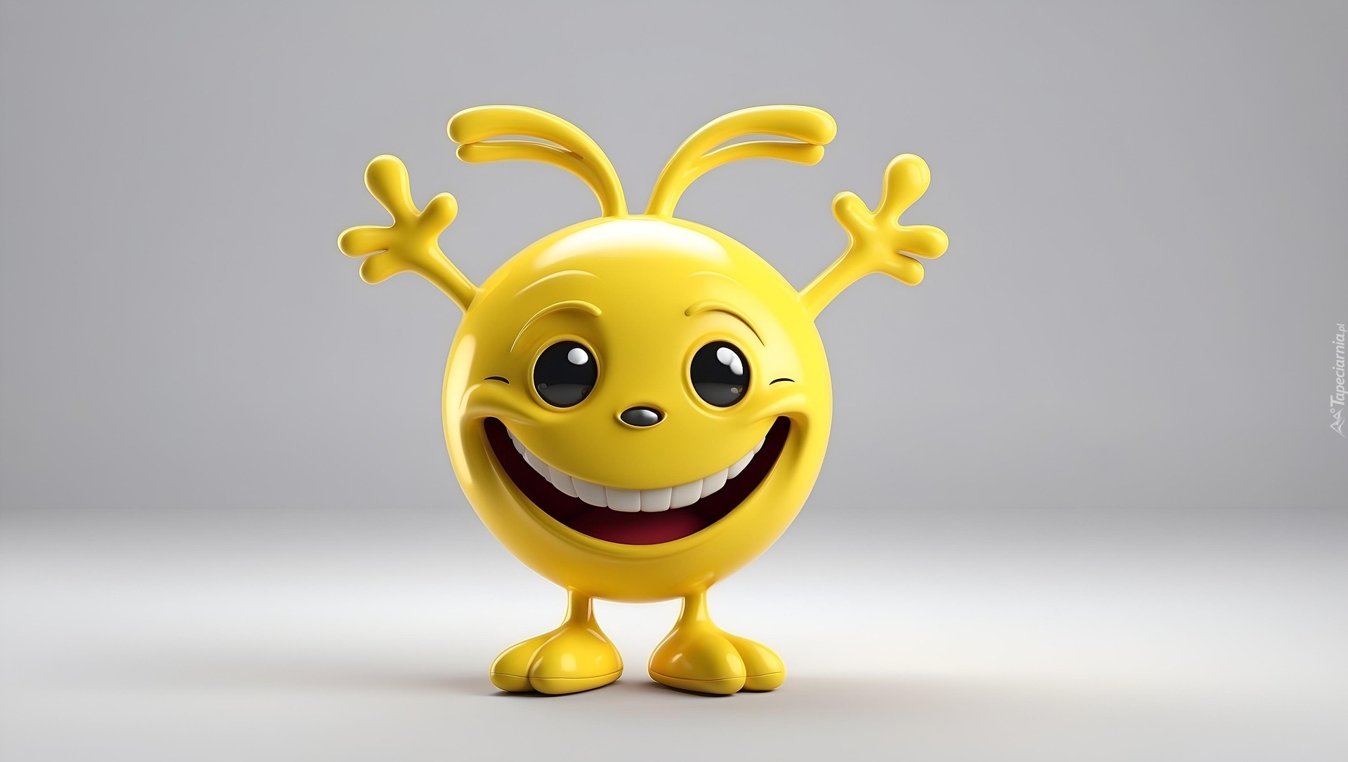 Grafika, Radość, Buźka