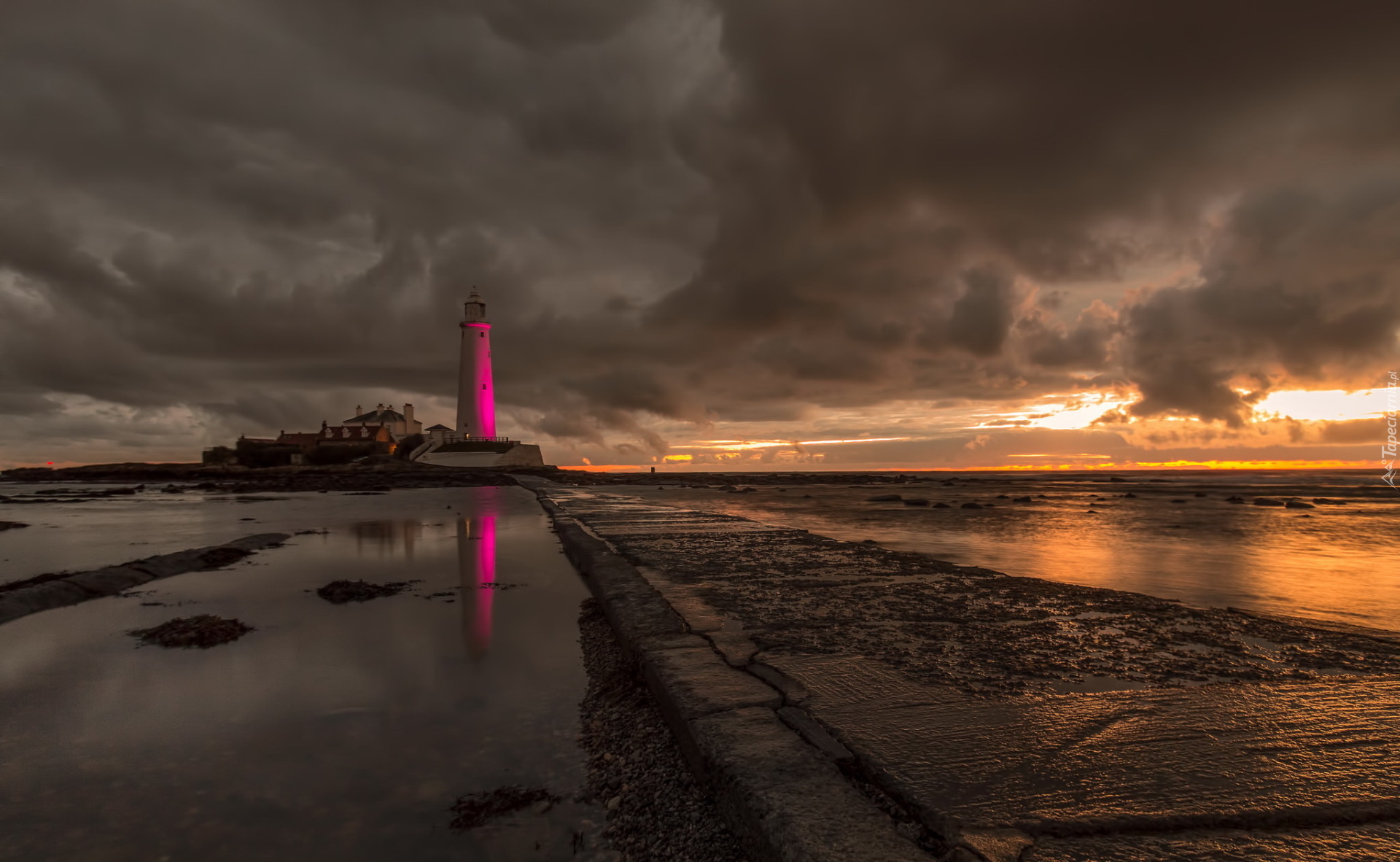 Plaża, Morze, Latarnia