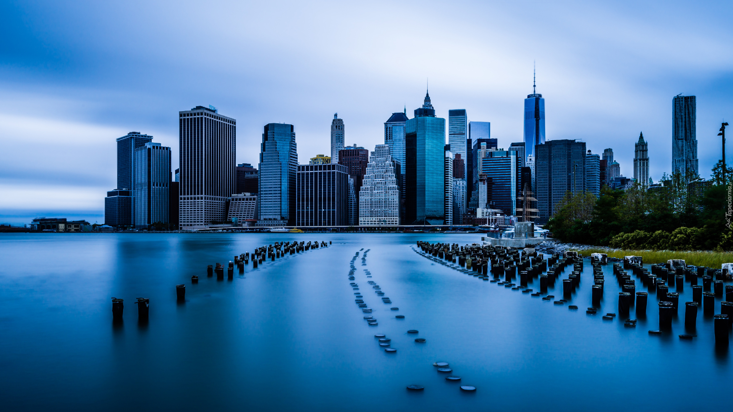 Nowy Jork, Stany Zjednoczone, Manhattan, Wieżowce