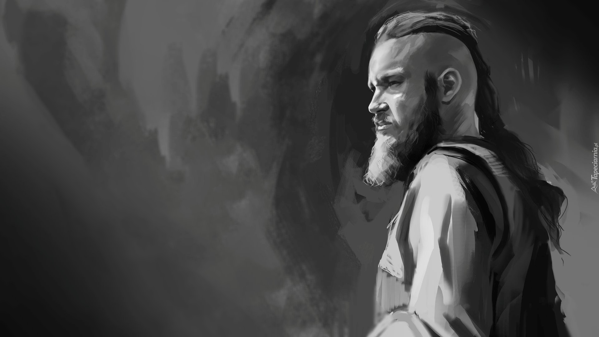 Paintography, Travis Fimmel, Film, Vikings, Wikingowie, Ragnar Lodbrok