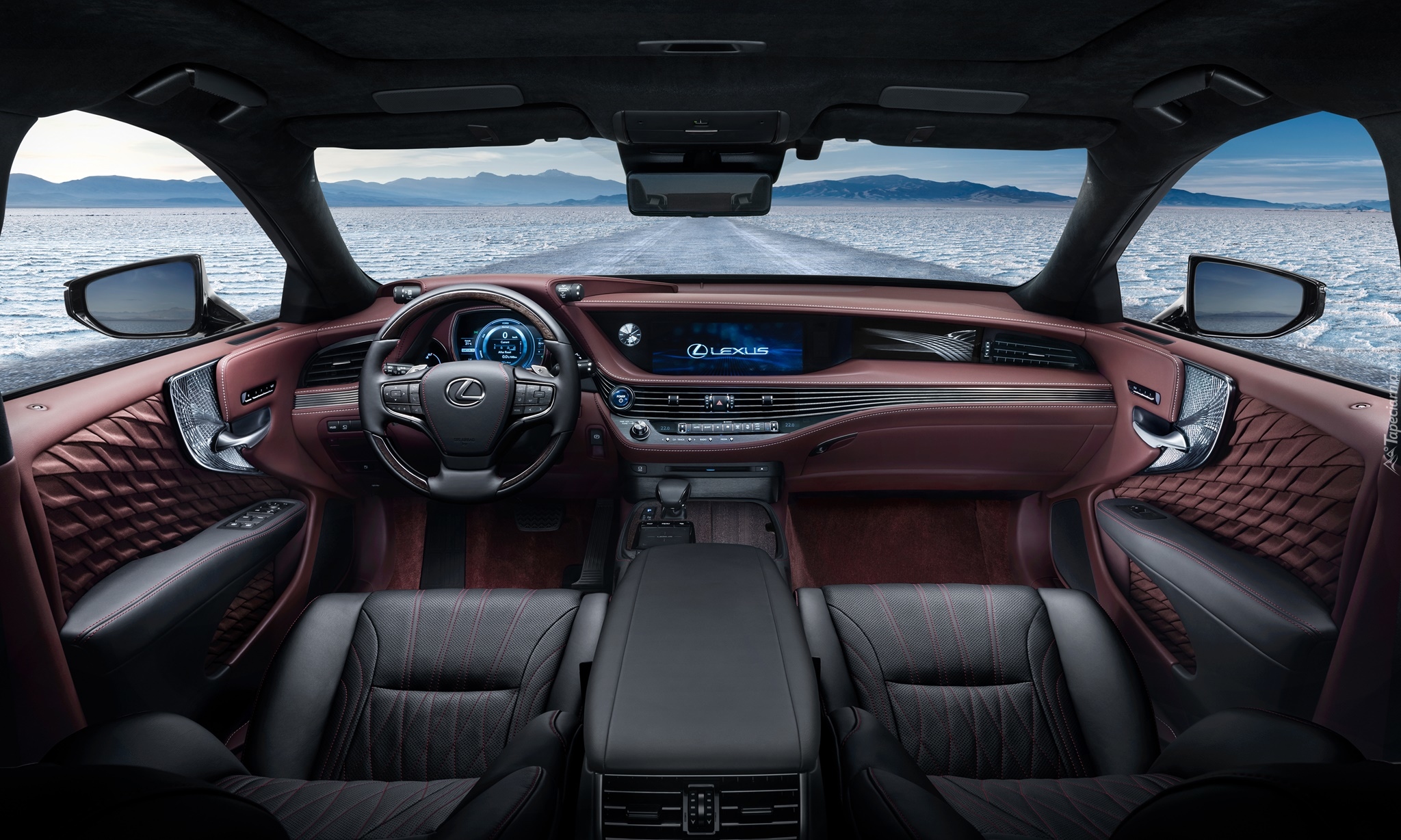 Lexus LS 500h, 2017, Wnętrze