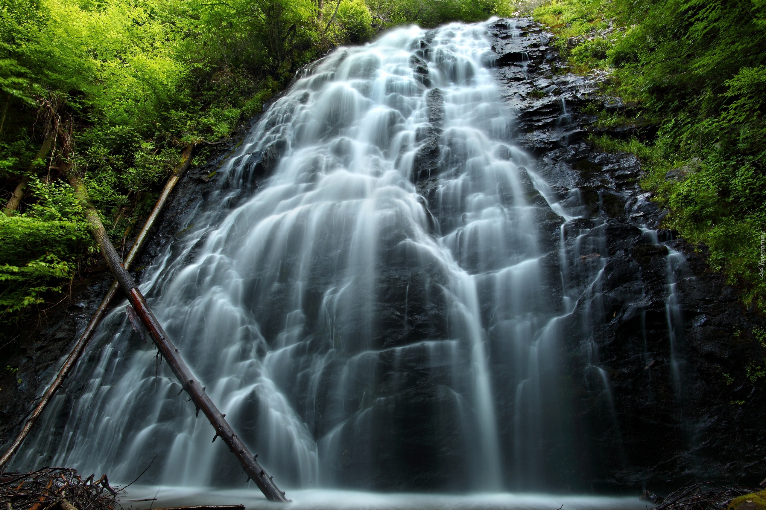 Wodospad Crabtree Falls, Stan Wirginia, Stany Zjednoczone