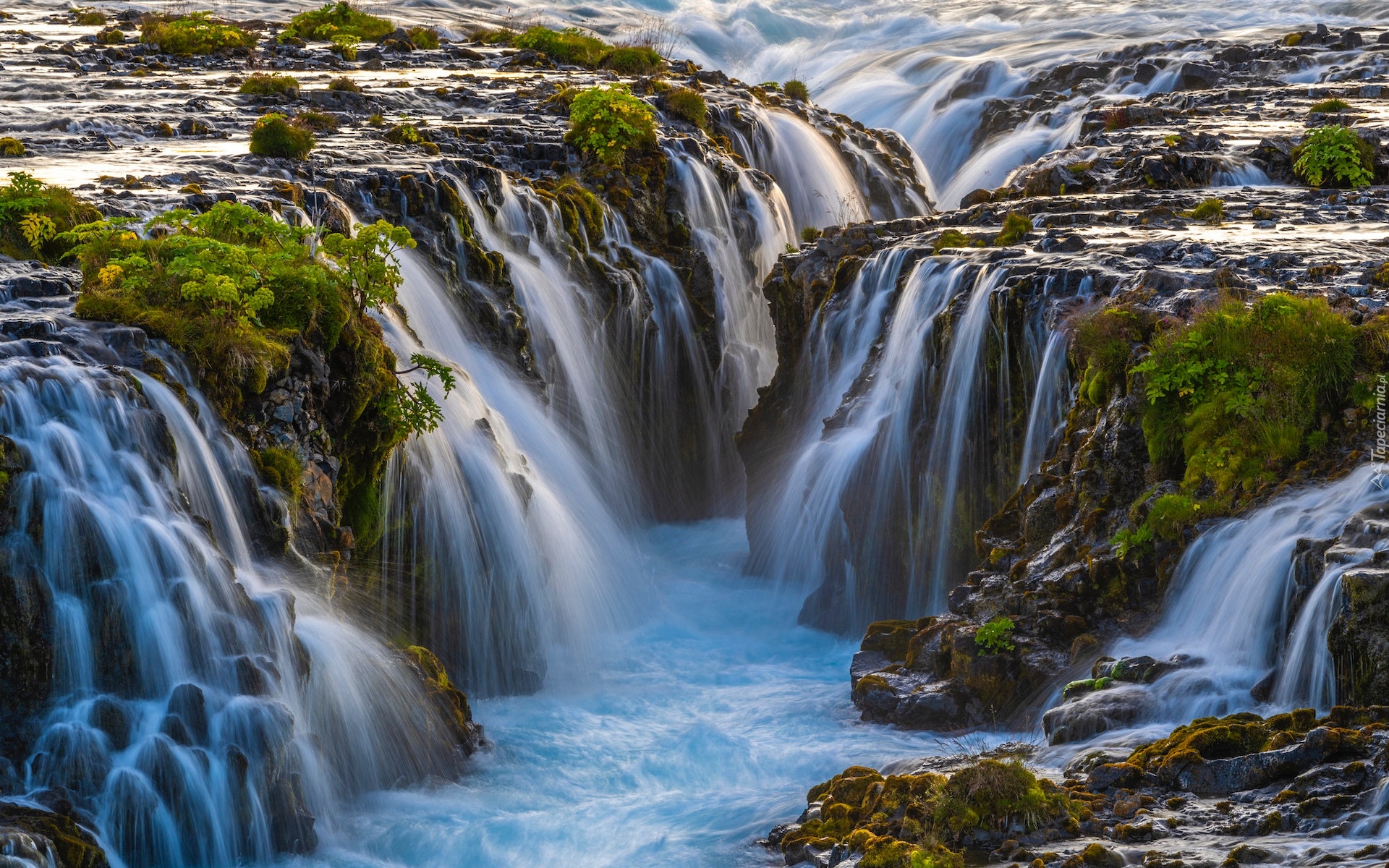 Islandia, Wodospad, Bruarfoss